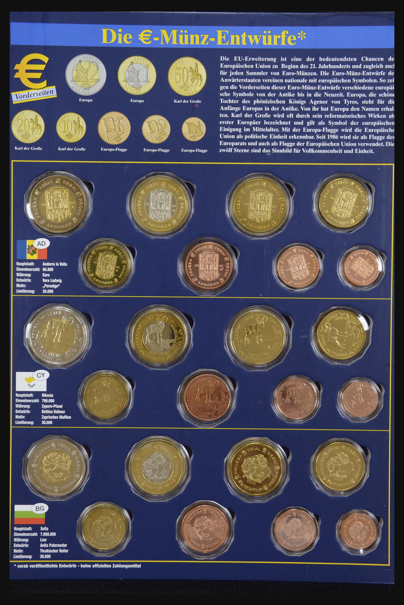 32149 037 - 32149 Europese landen euromunten 2003.