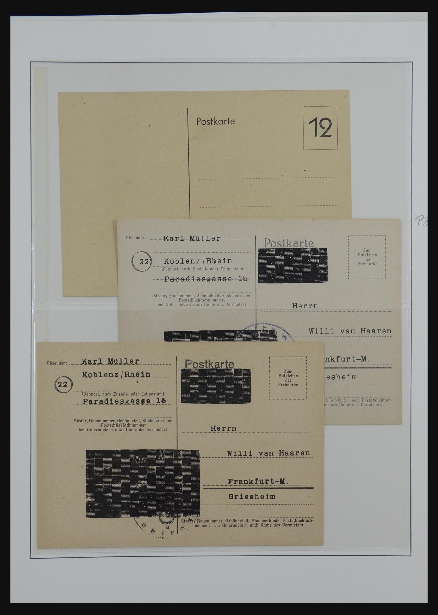32152 016 - 32152 French Zone 1945-1949.