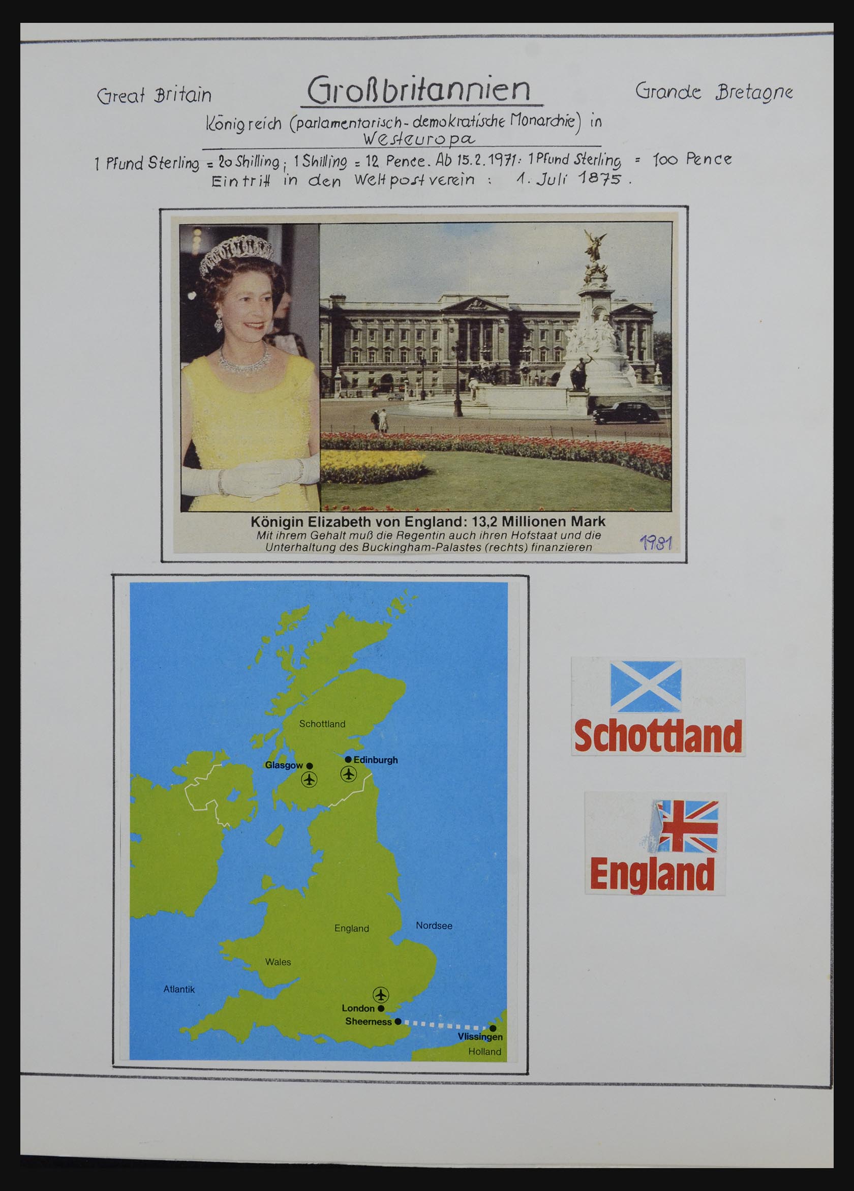 32154 002 - 32154 Engeland 1840-1980.