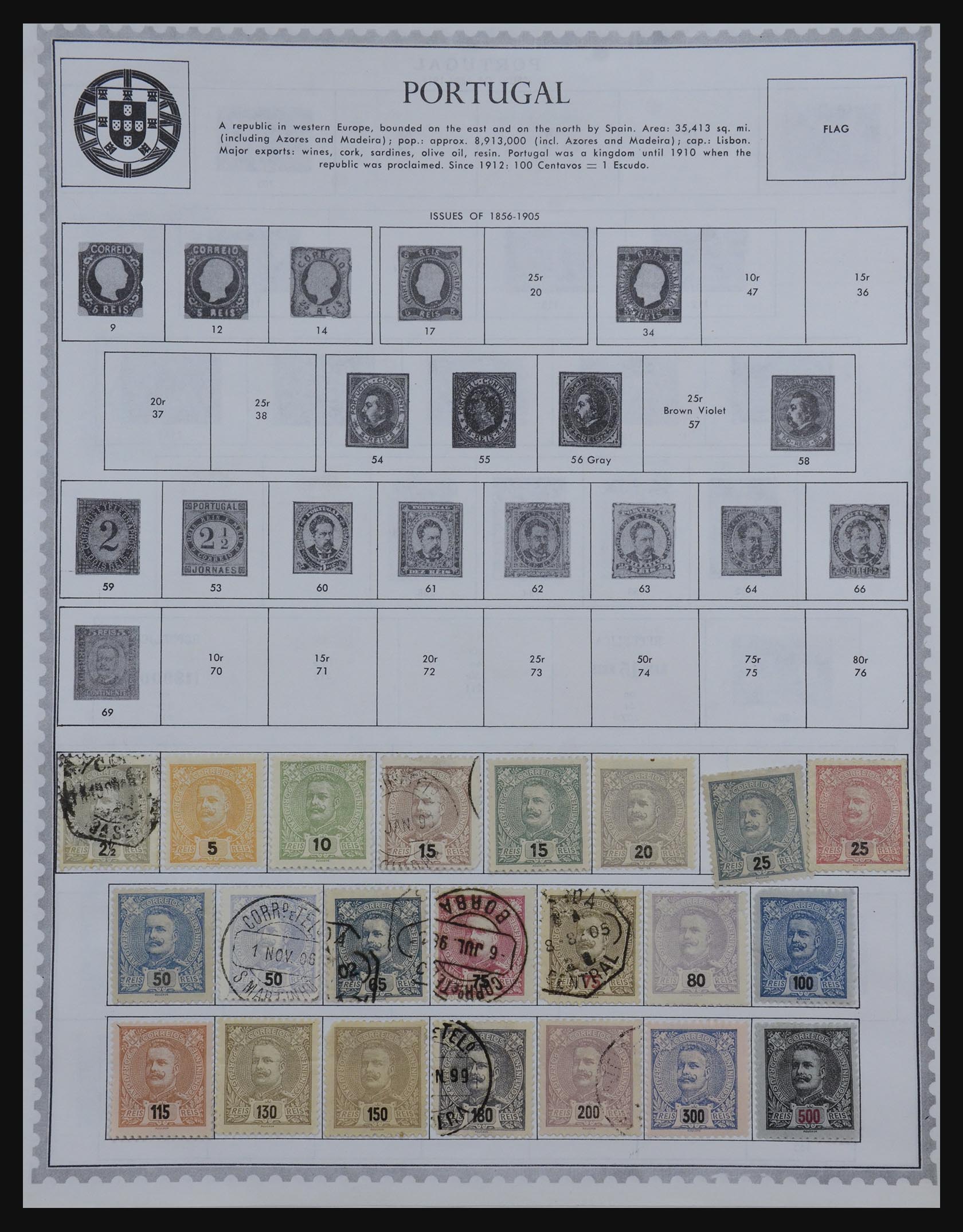 32155 004 - 32155 Portugal 1866-1985.