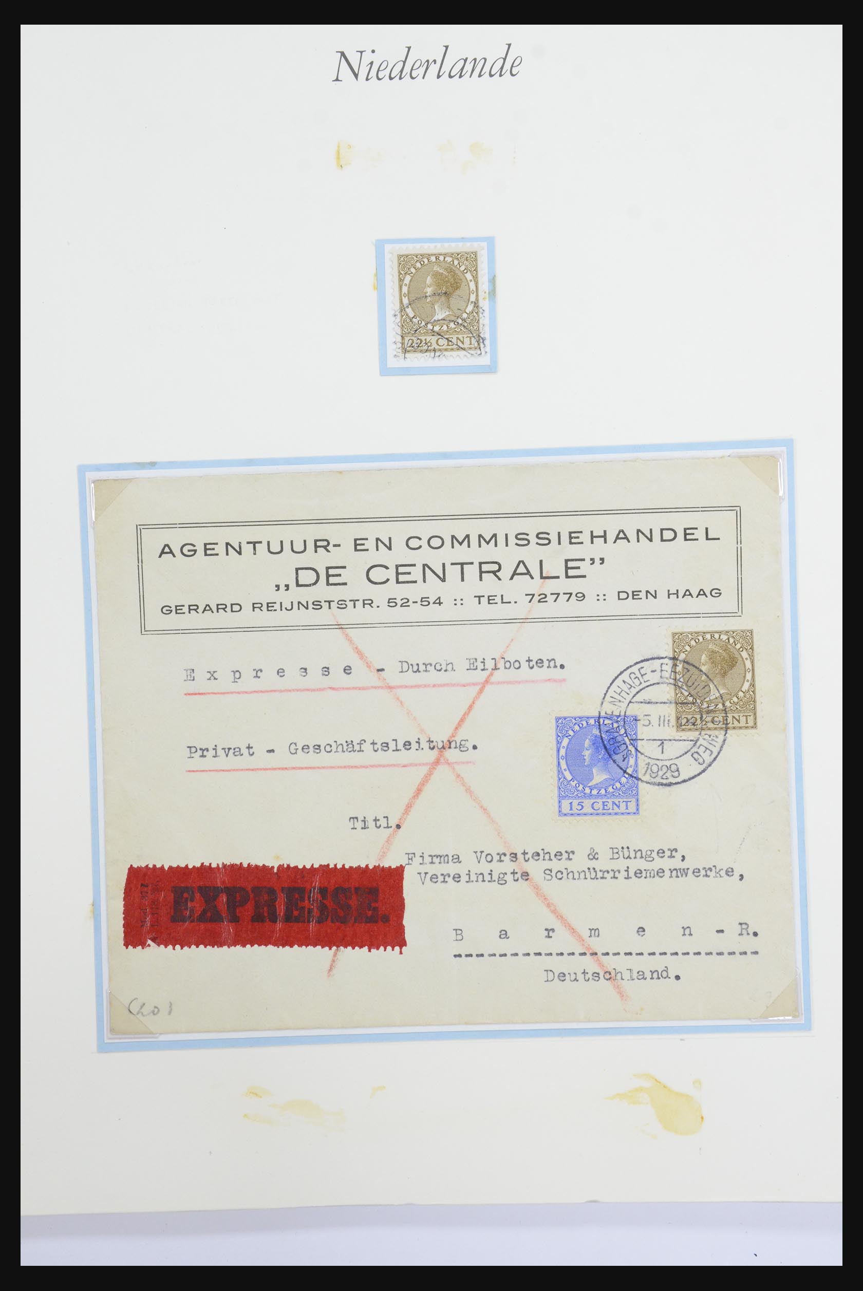 32159 026 - 32159 Nederland brieven 1925-1946.
