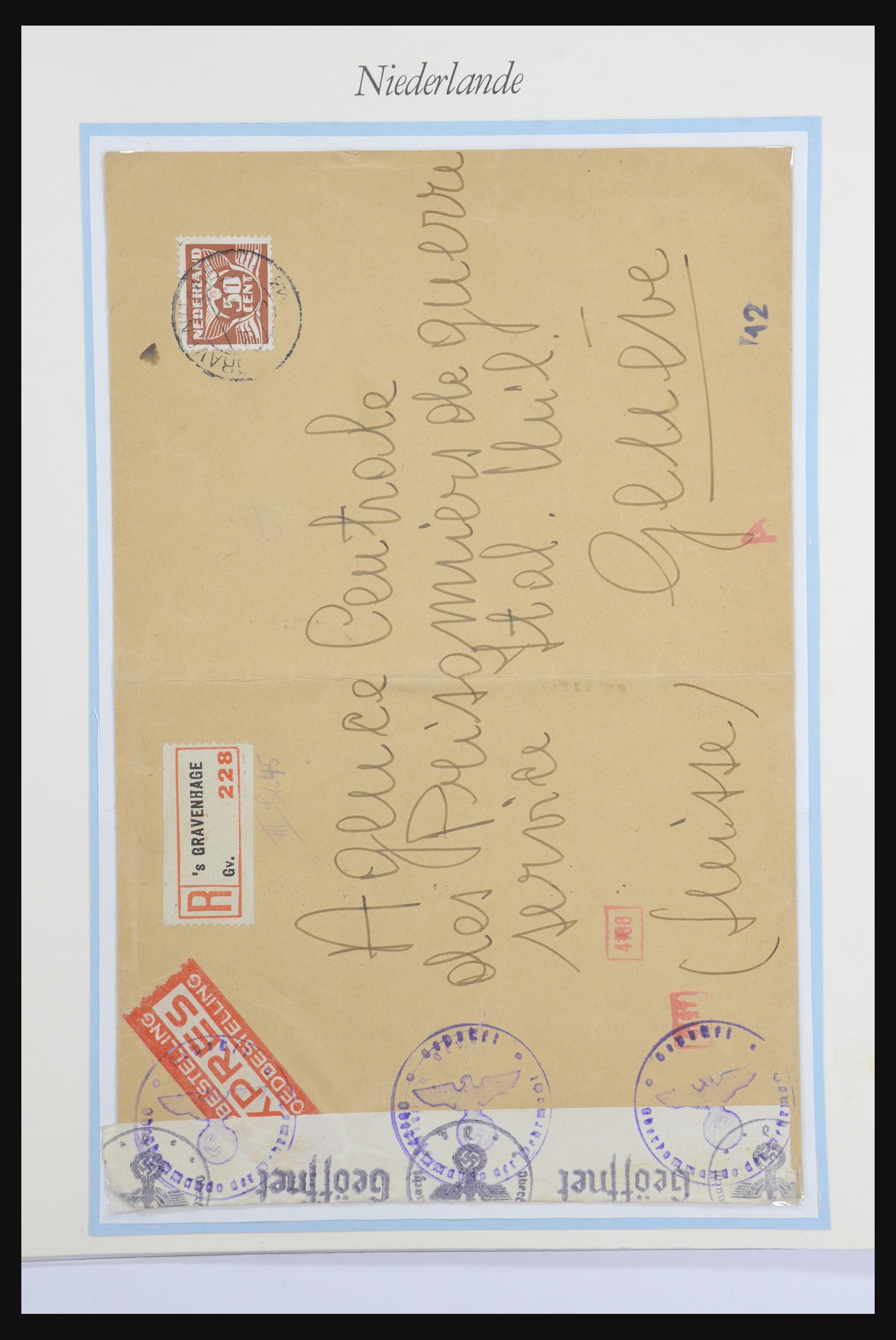 32159 036 - 32159 Nederland brieven 1925-1946.