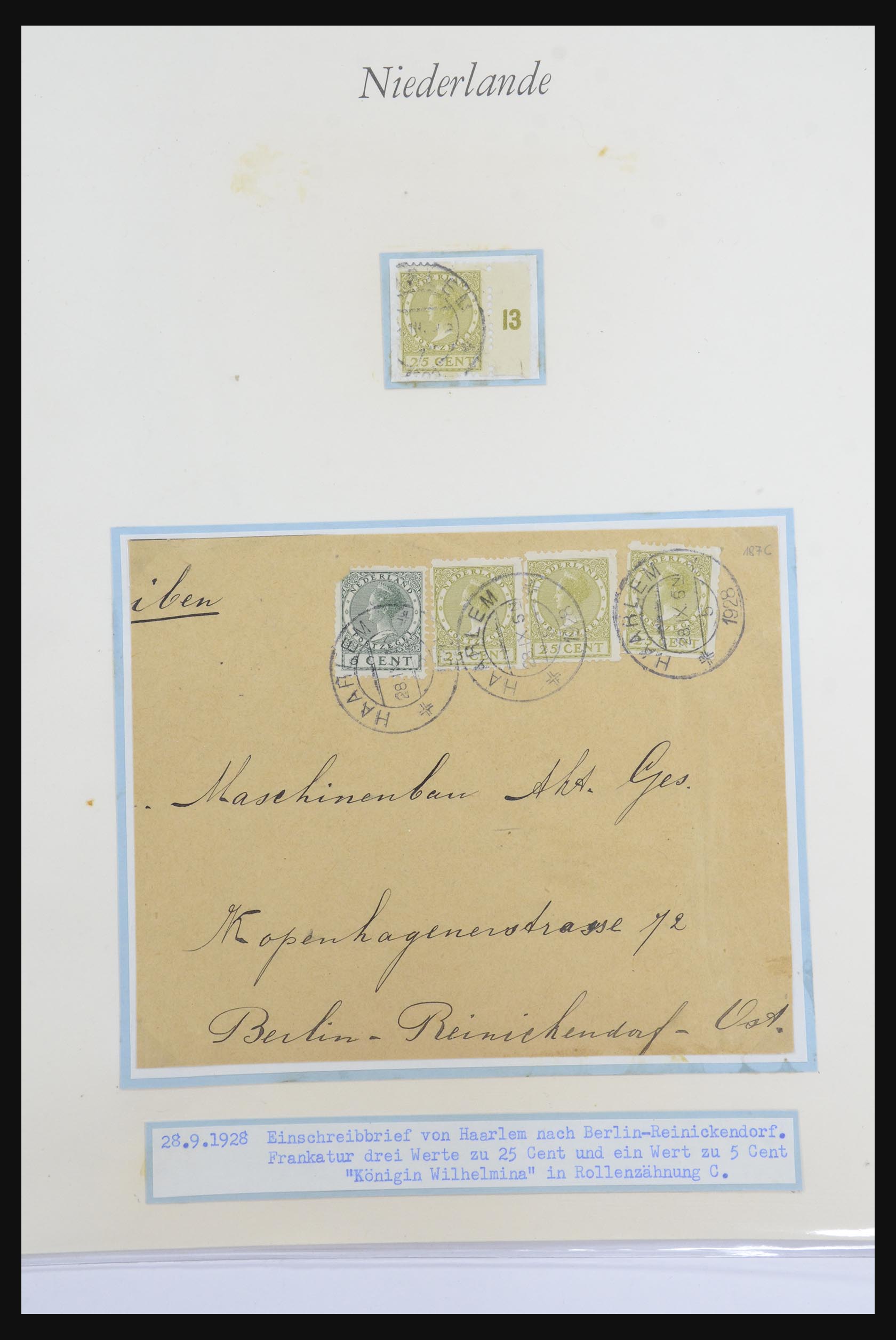 32159 038 - 32159 Nederland brieven 1925-1946.