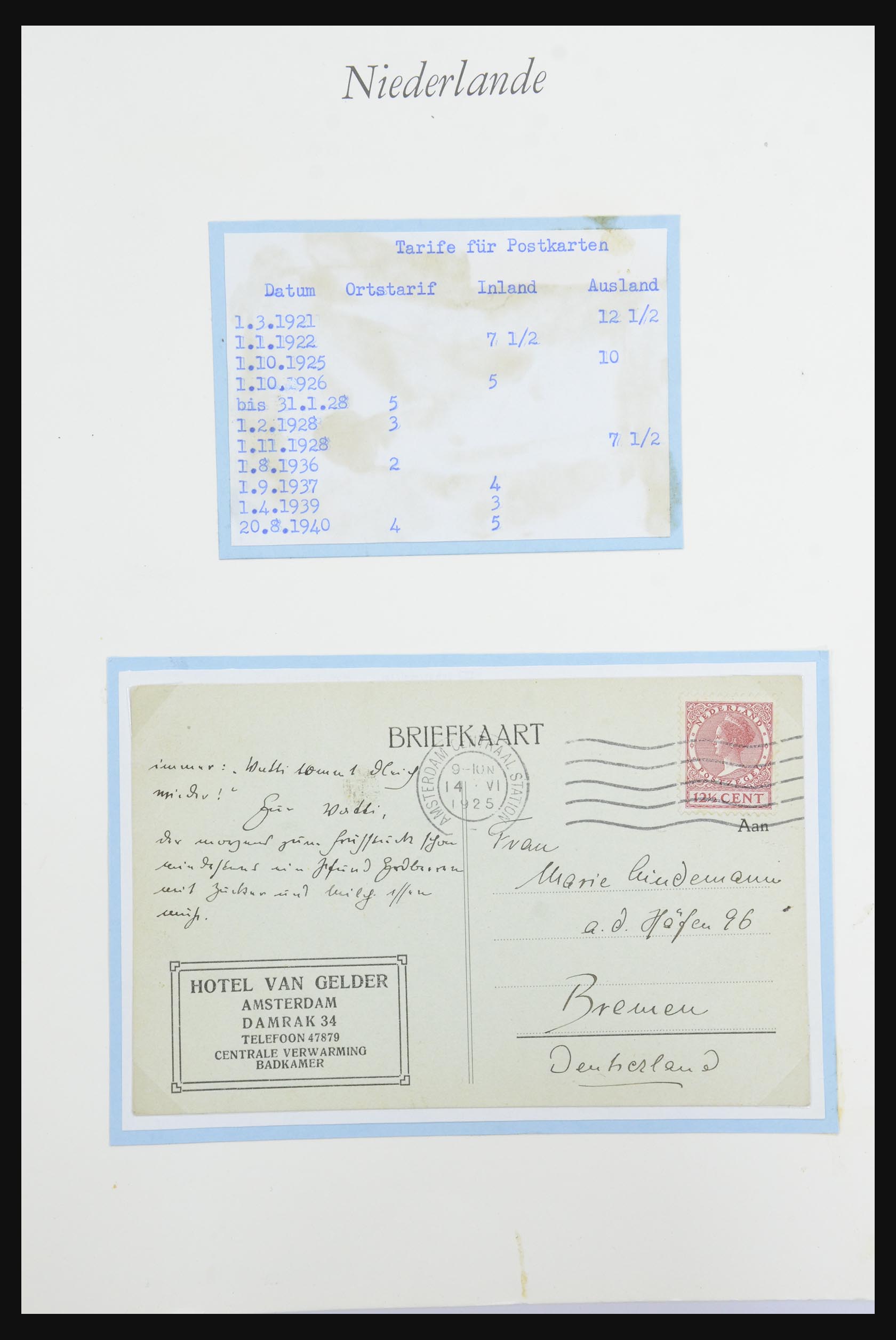 32159 039 - 32159 Nederland brieven 1925-1946.