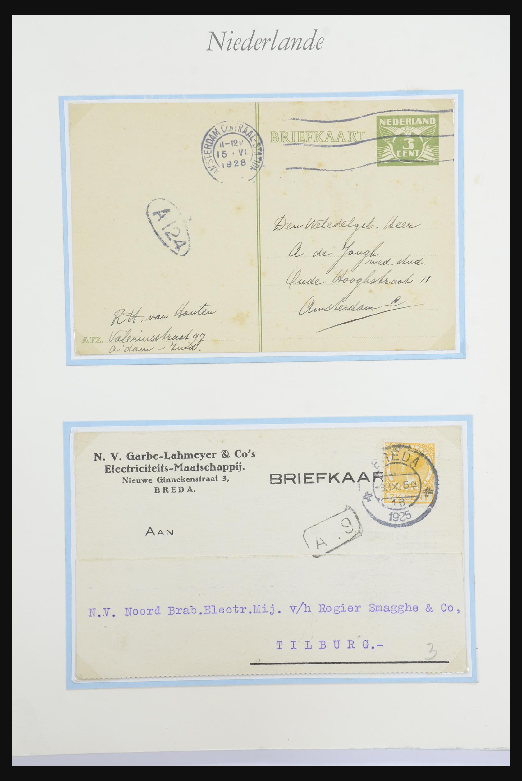 32159 045 - 32159 Nederland brieven 1925-1946.