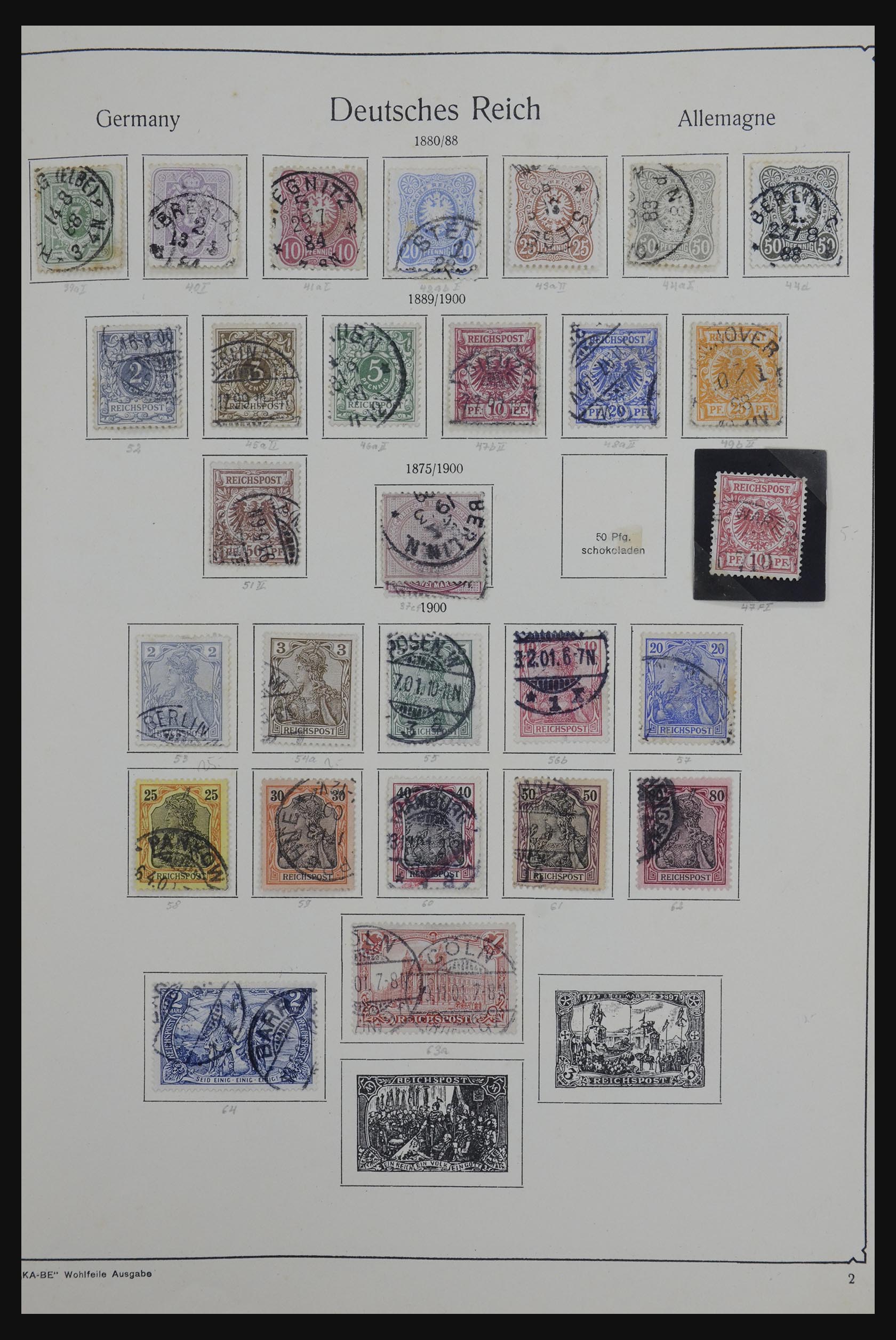 32162 003 - 32162 Germany 1850-1950.