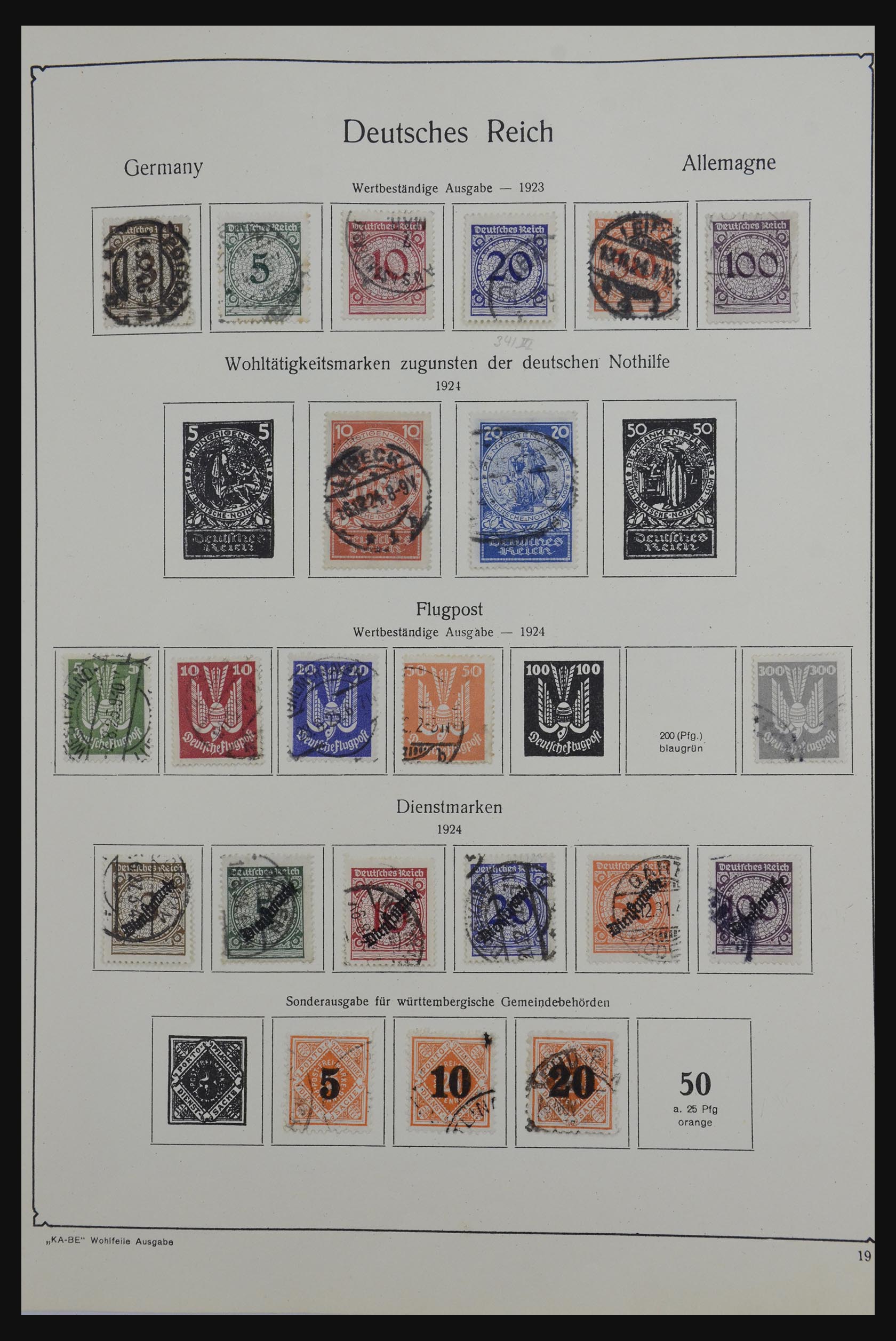 32162 020 - 32162 Germany 1850-1950.