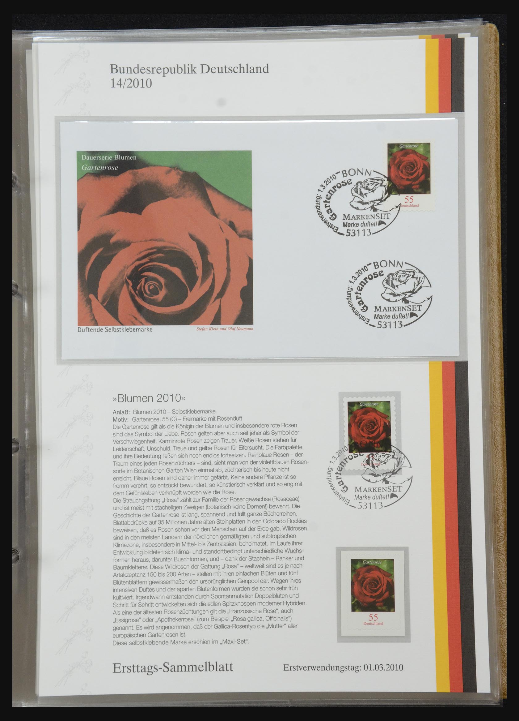 32164 1463 - 32164 Bundespost 1991-2010.