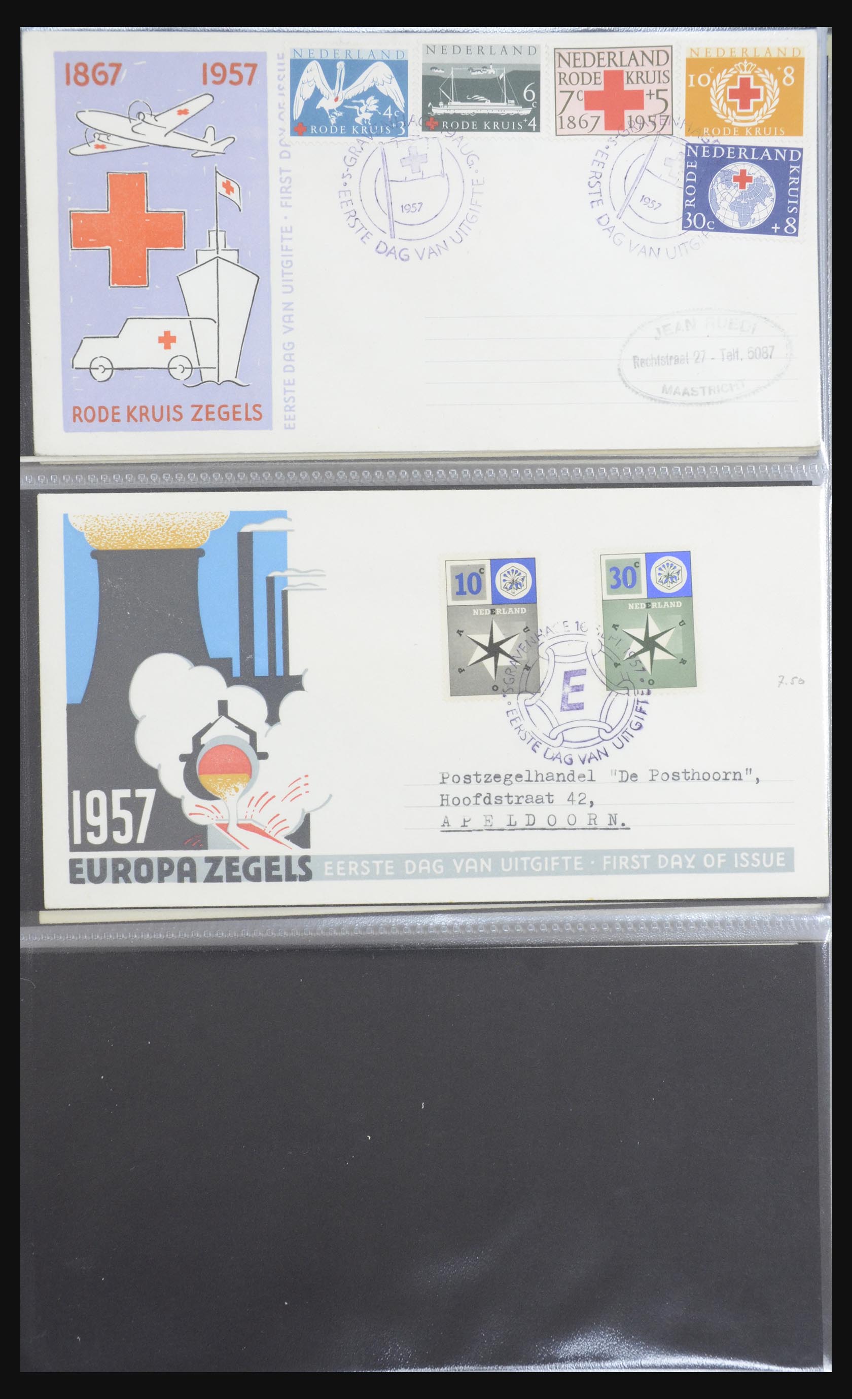 32170 008 - 32170 Nederland FDC's 1953-2004.