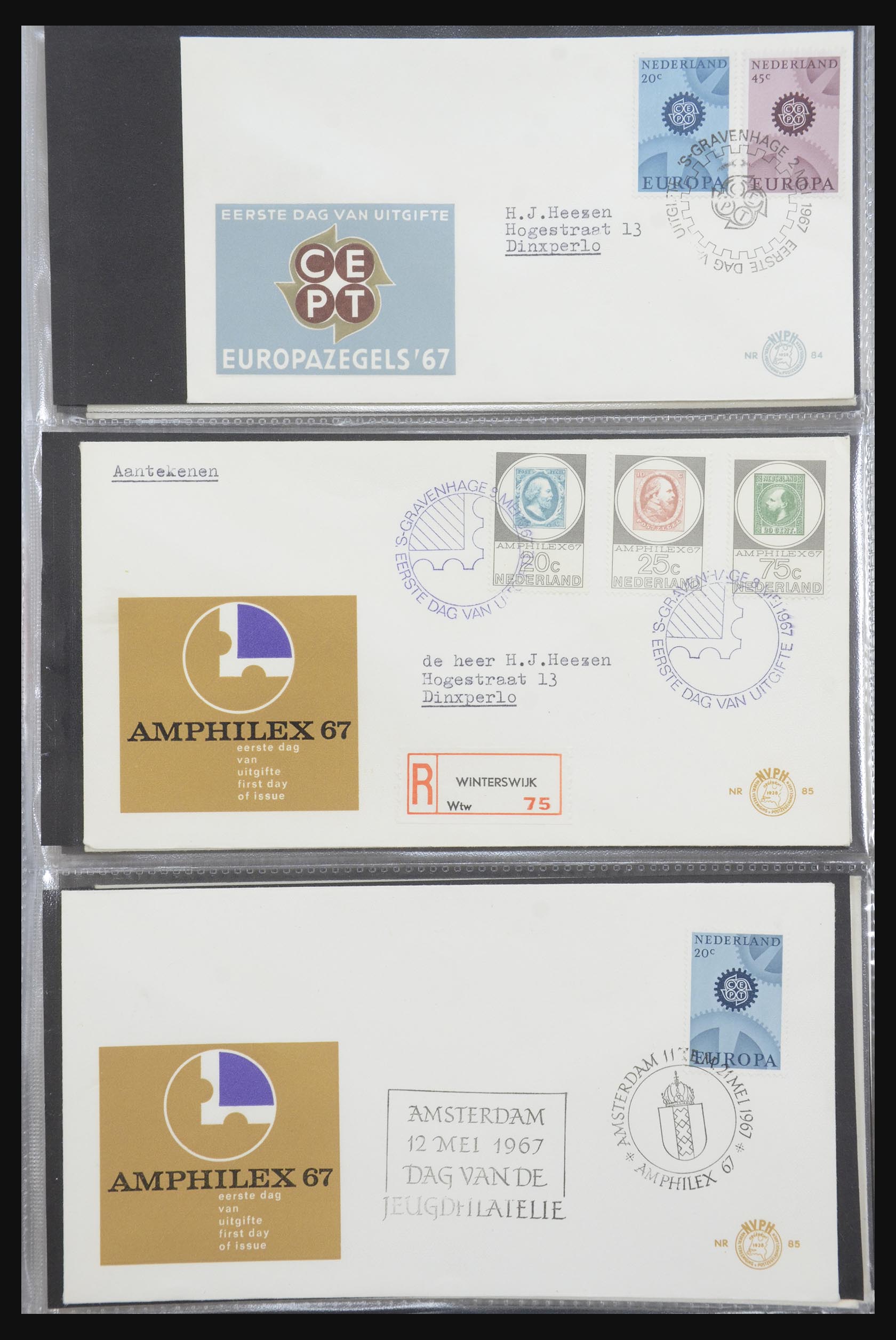 32170 026 - 32170 Nederland FDC's 1953-2004.