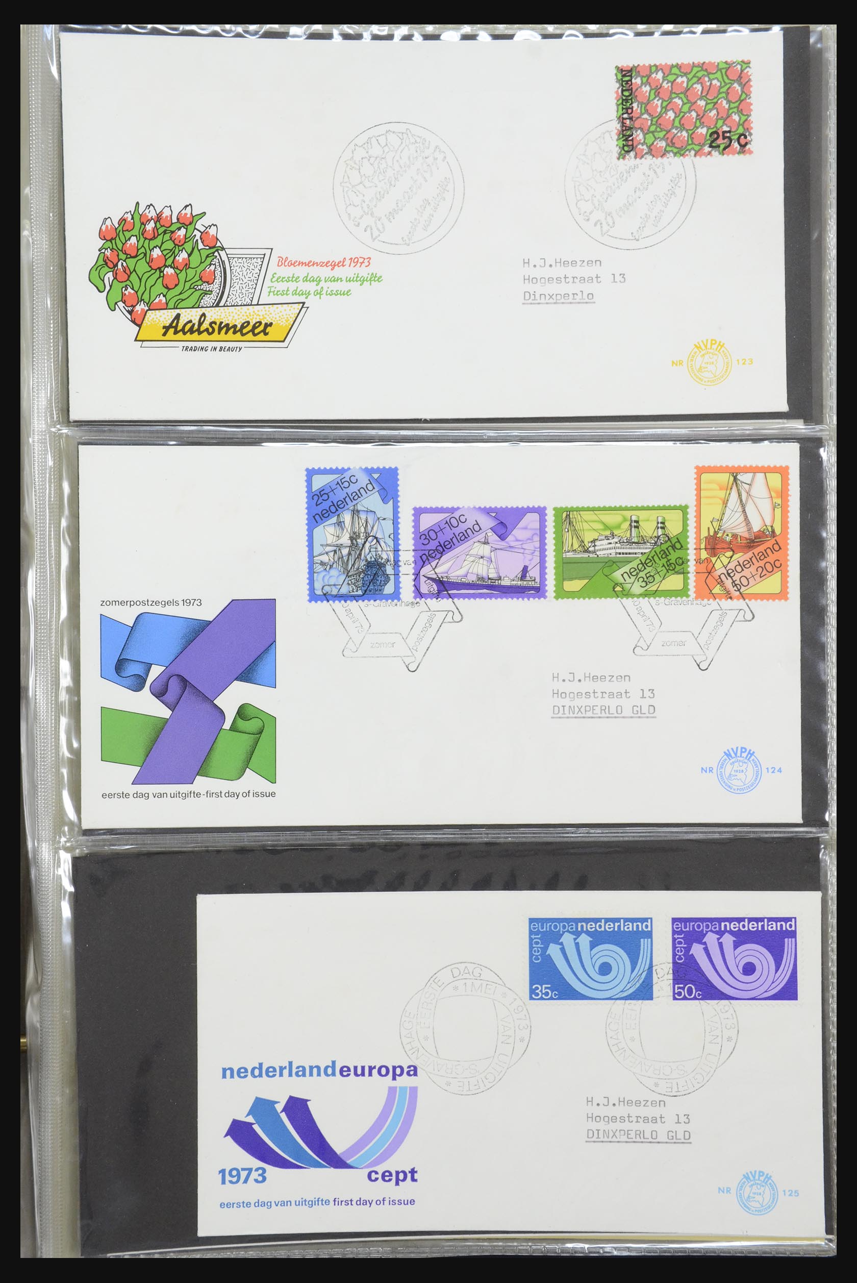 32170 040 - 32170 Netherlands FDC's 1953-2004.