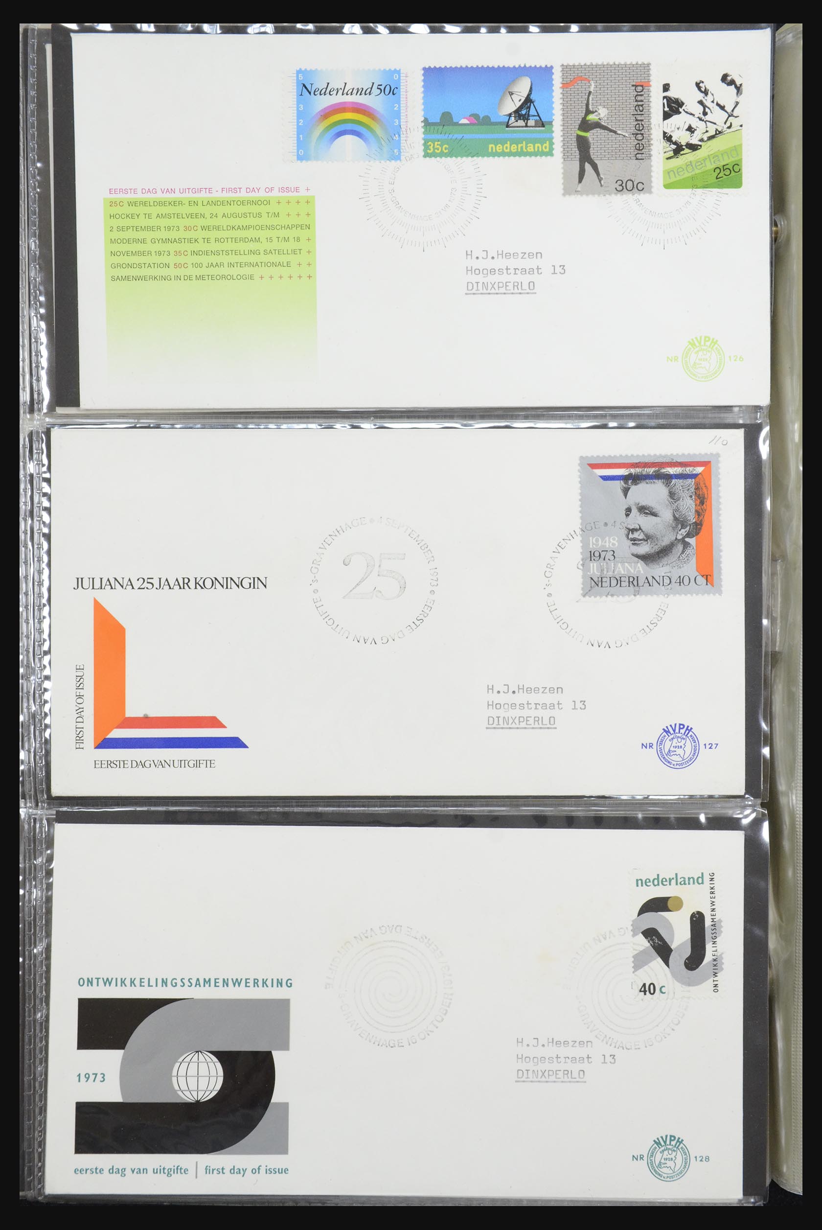 32170 041 - 32170 Nederland FDC's 1953-2004.