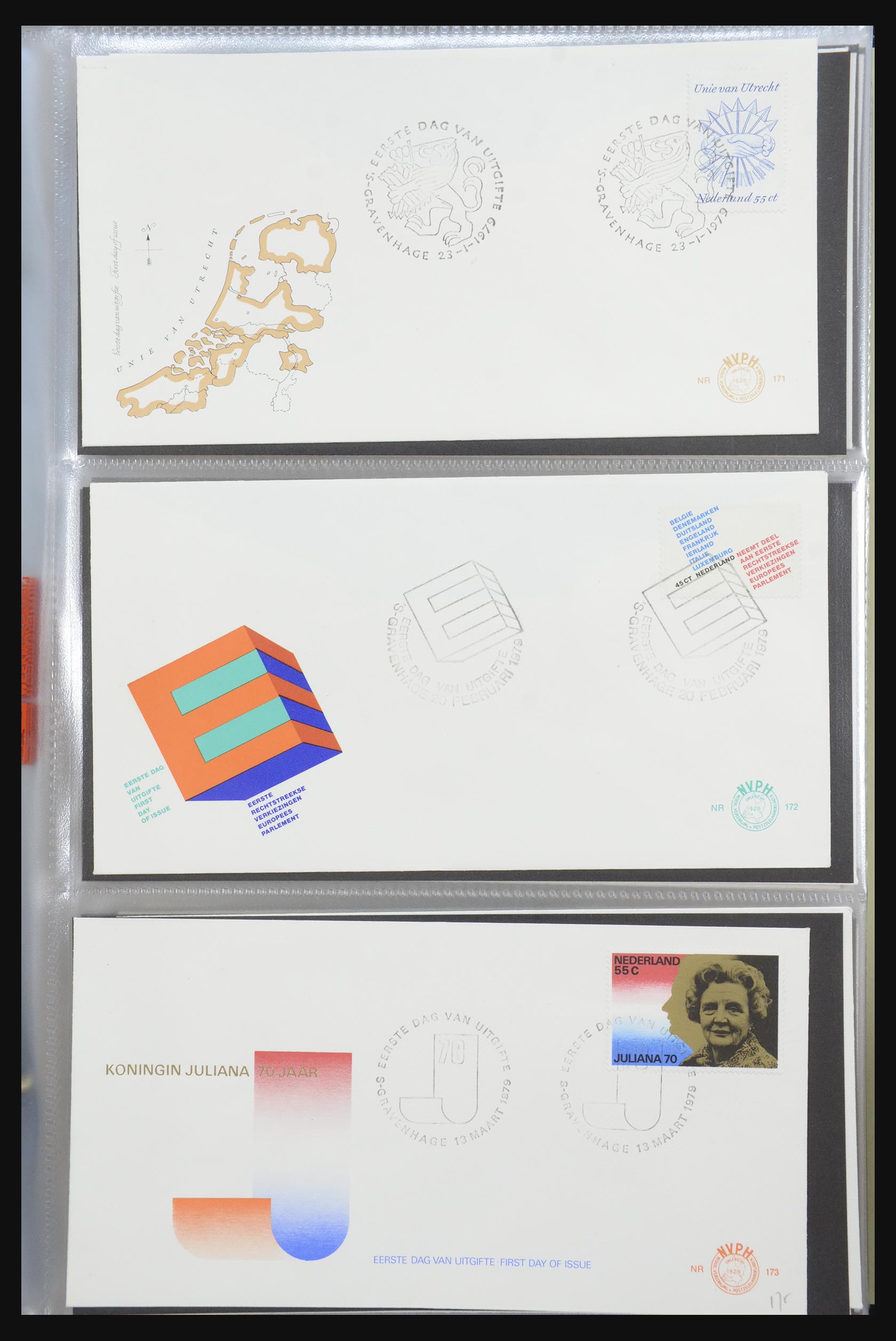 32170 058 - 32170 Nederland FDC's 1953-2004.