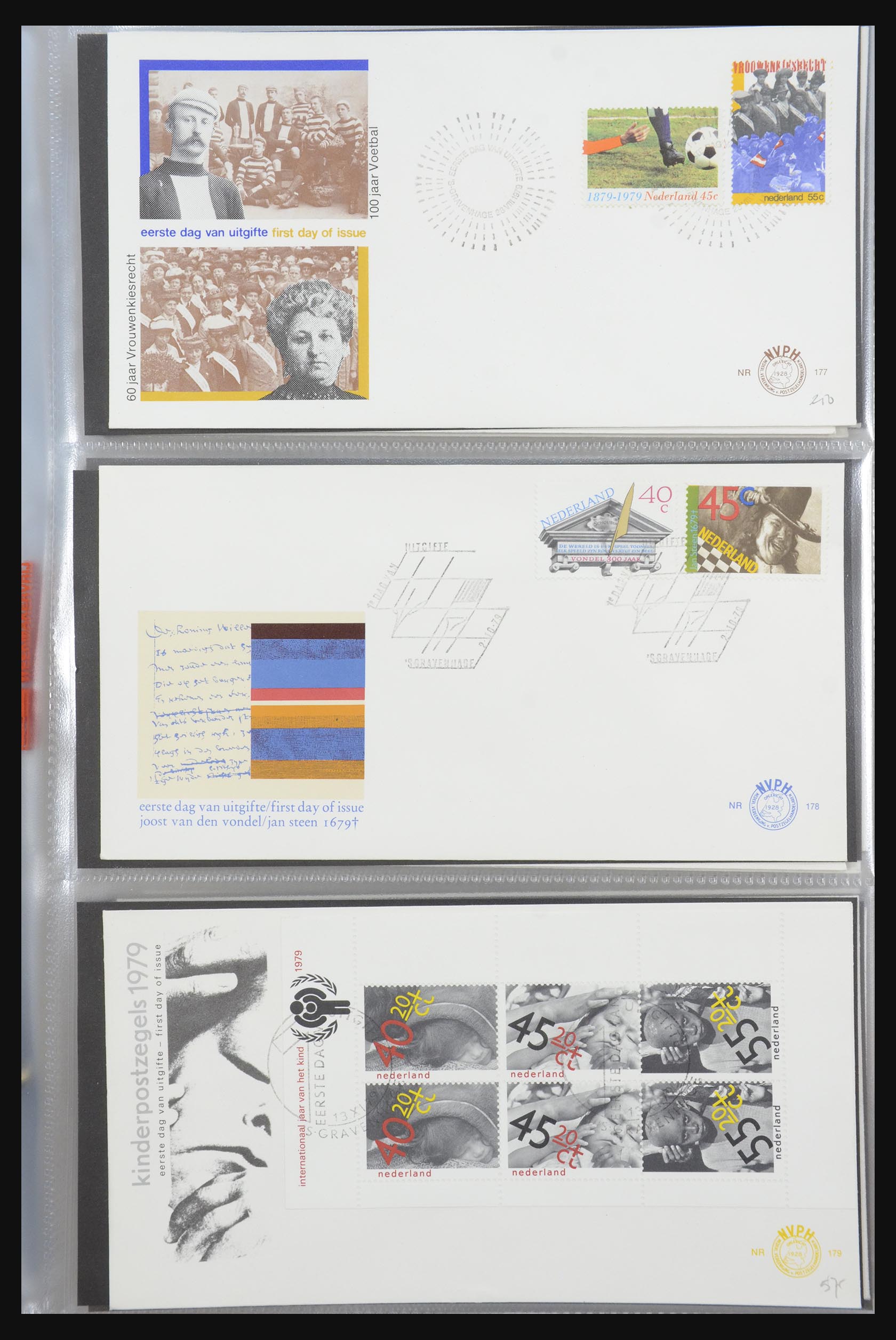 32170 060 - 32170 Nederland FDC's 1953-2004.