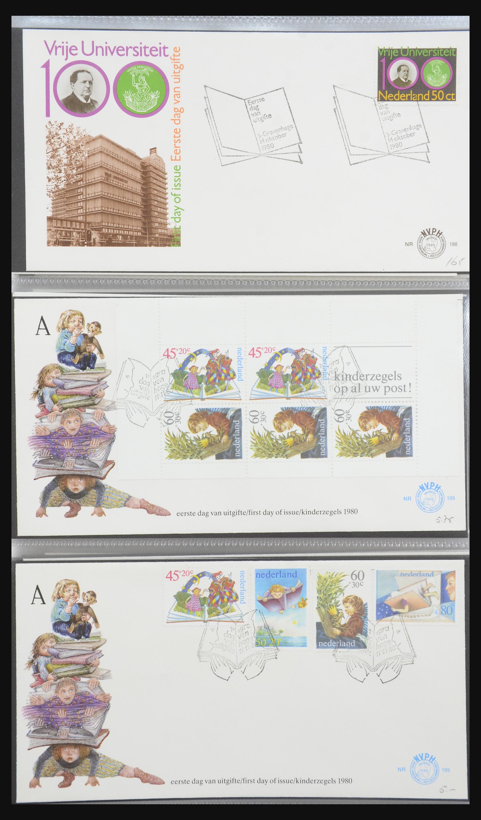 32170 064 - 32170 Netherlands FDC's 1953-2004.