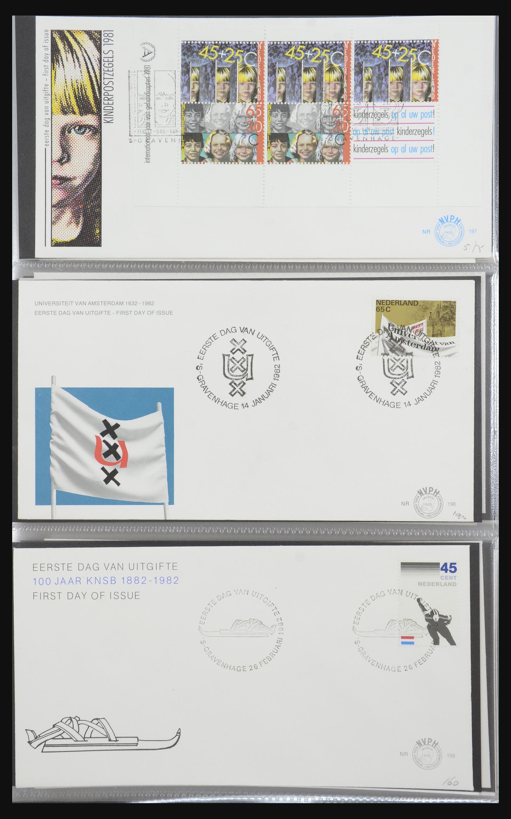32170 068 - 32170 Netherlands FDC's 1953-2004.