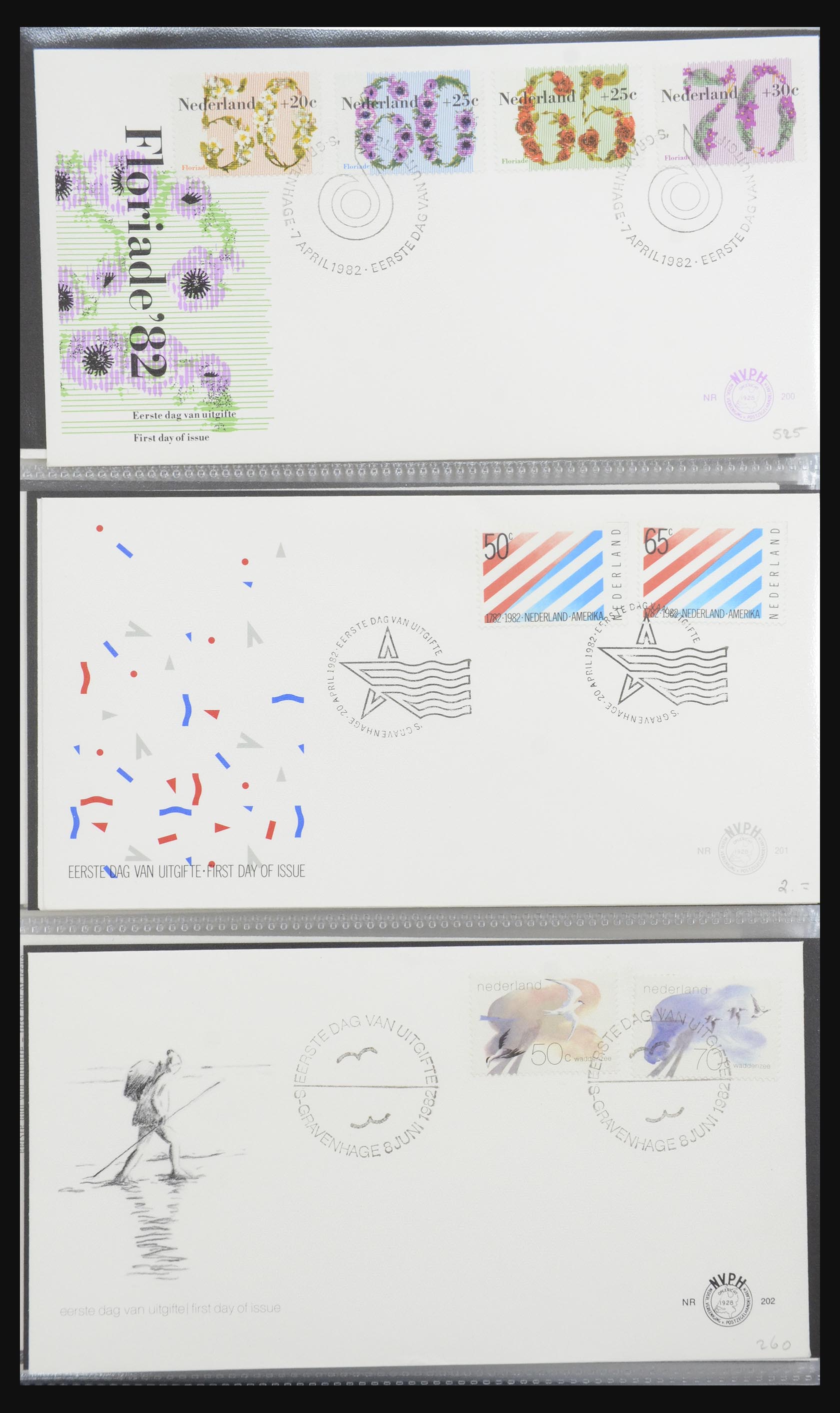 32170 069 - 32170 Nederland FDC's 1953-2004.