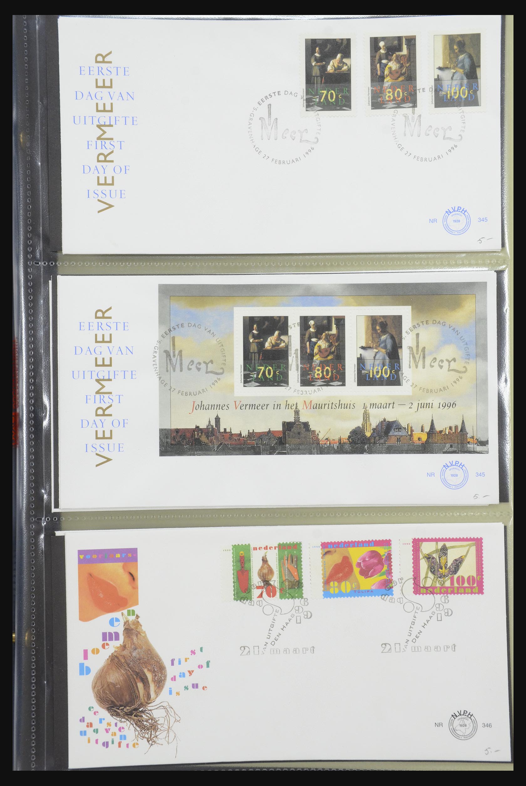 32170 128 - 32170 Nederland FDC's 1953-2004.