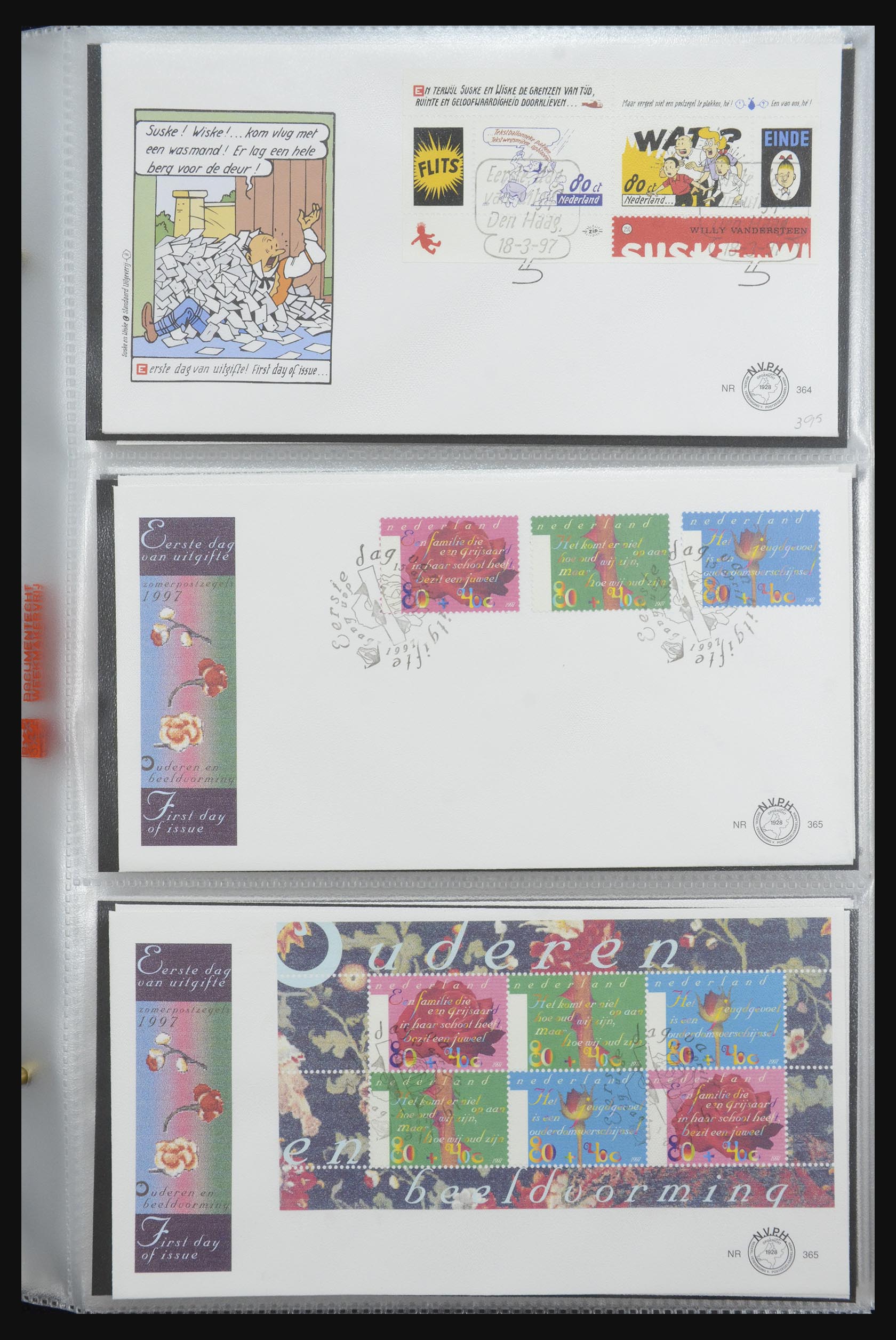 32170 136 - 32170 Nederland FDC's 1953-2004.