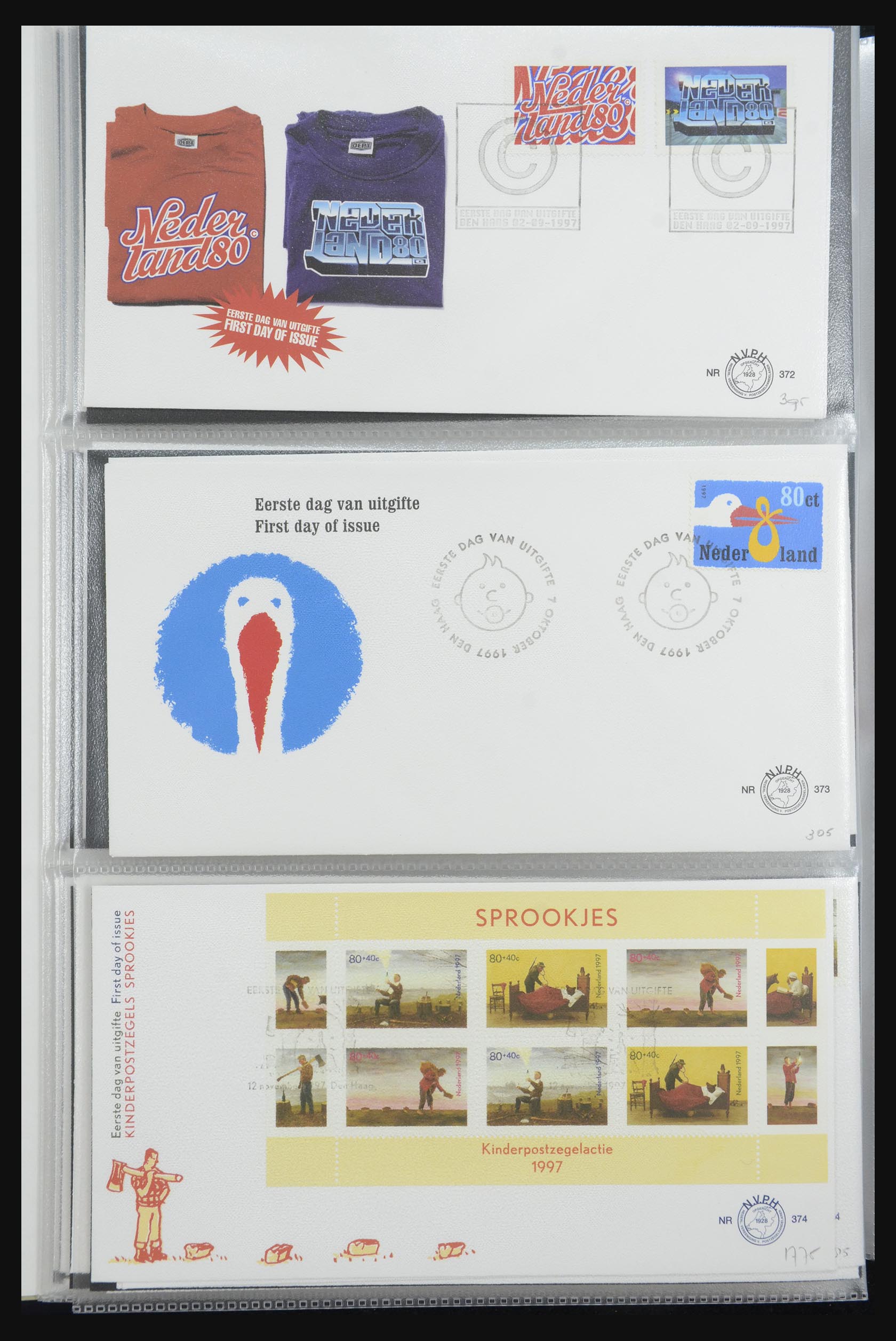 32170 139 - 32170 Nederland FDC's 1953-2004.