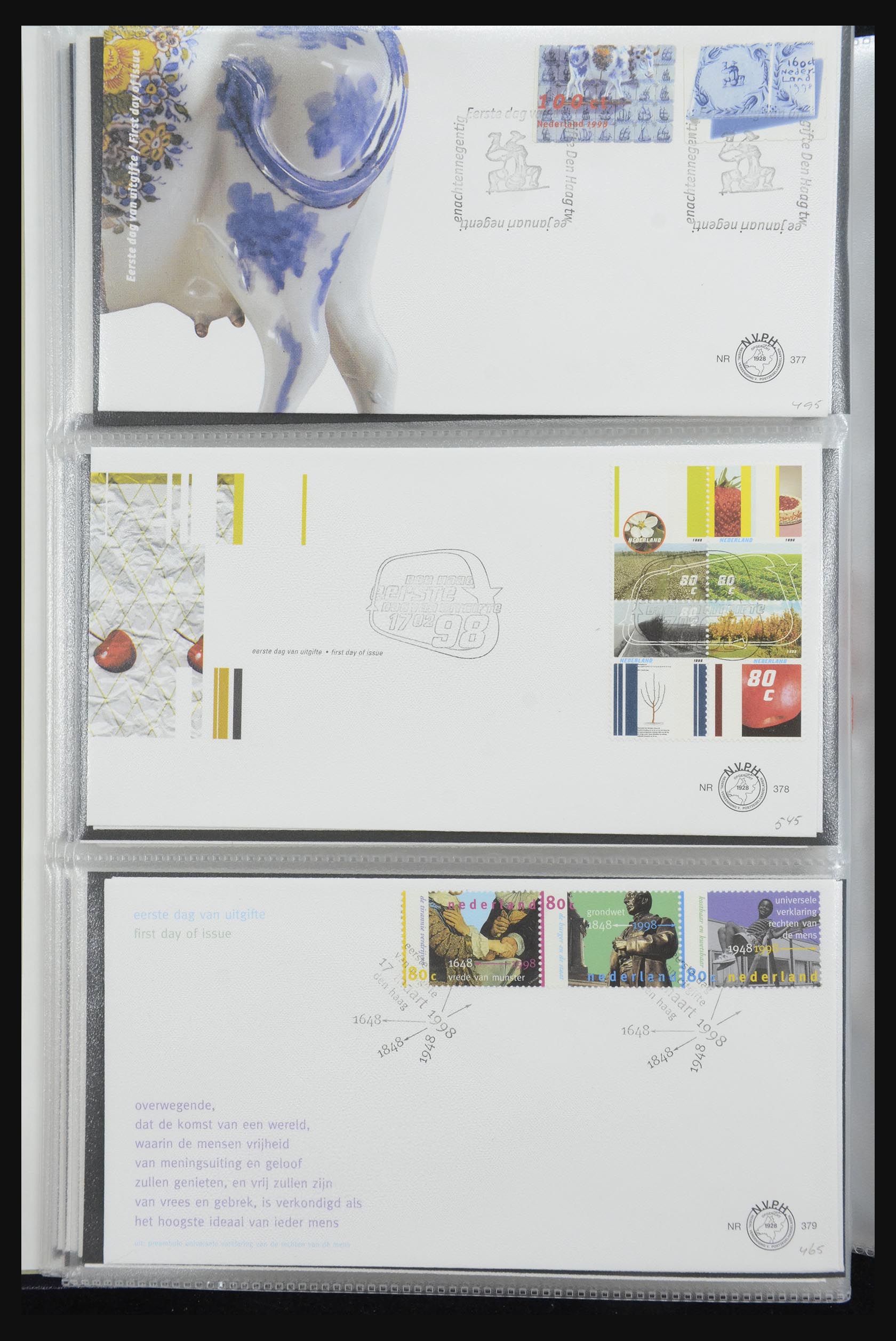 32170 141 - 32170 Netherlands FDC's 1953-2004.