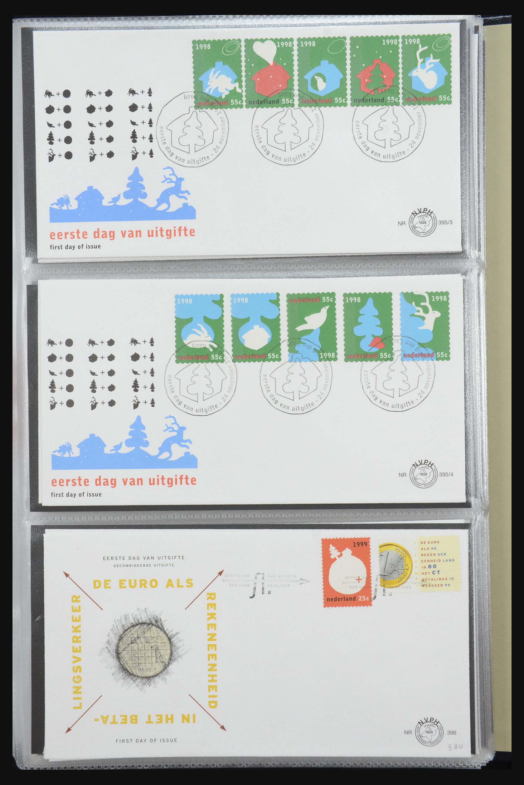 32170 148 - 32170 Netherlands FDC's 1953-2004.