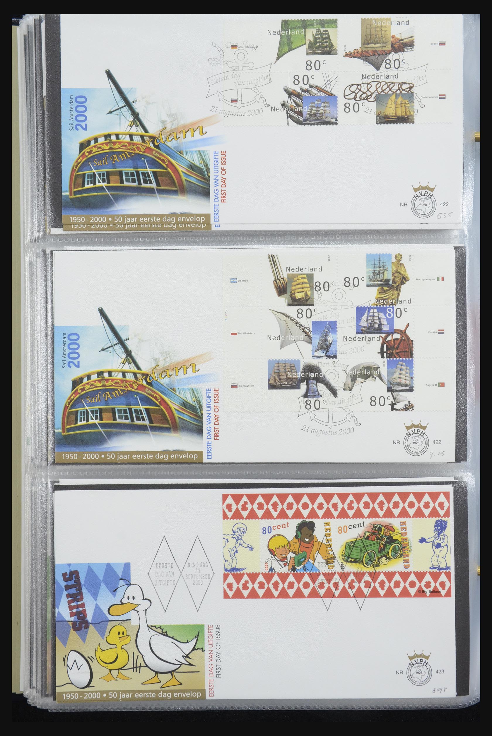 32170 159 - 32170 Nederland FDC's 1953-2004.