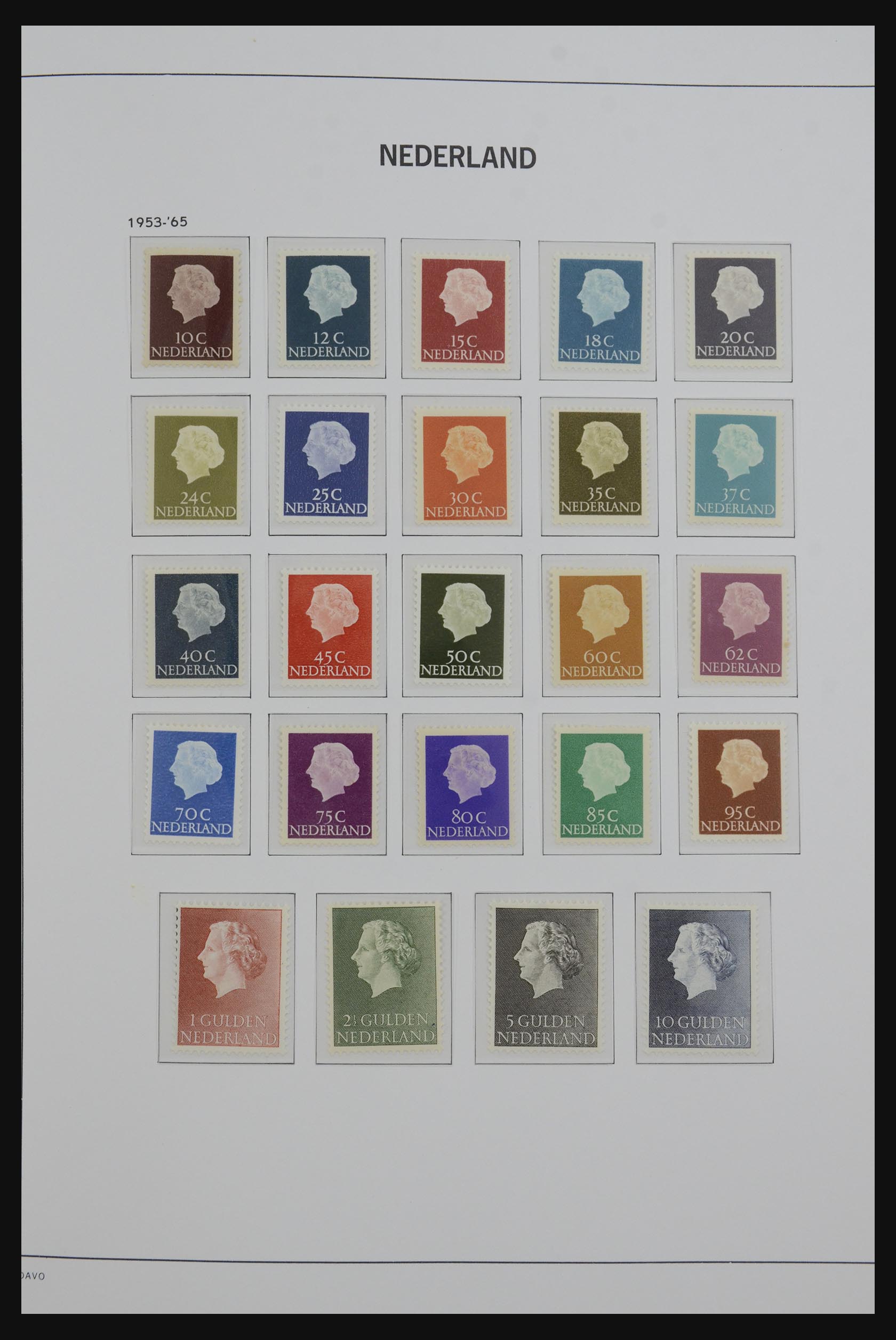 32173 040 - 32173 Nederland 1876-1969.