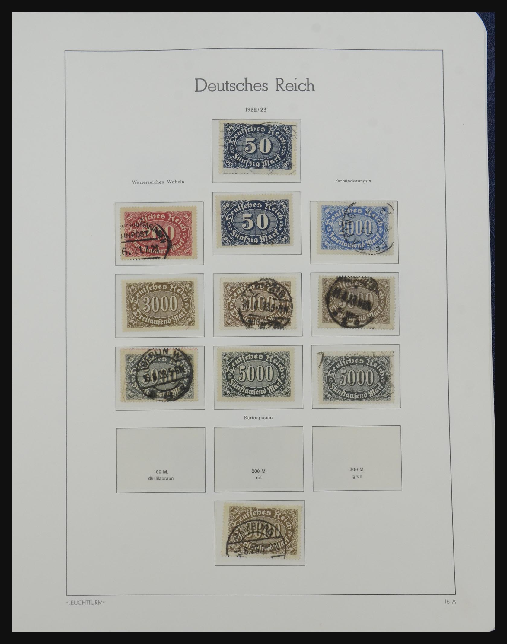 32190 052 - 32190 German Reich 1872-1945.