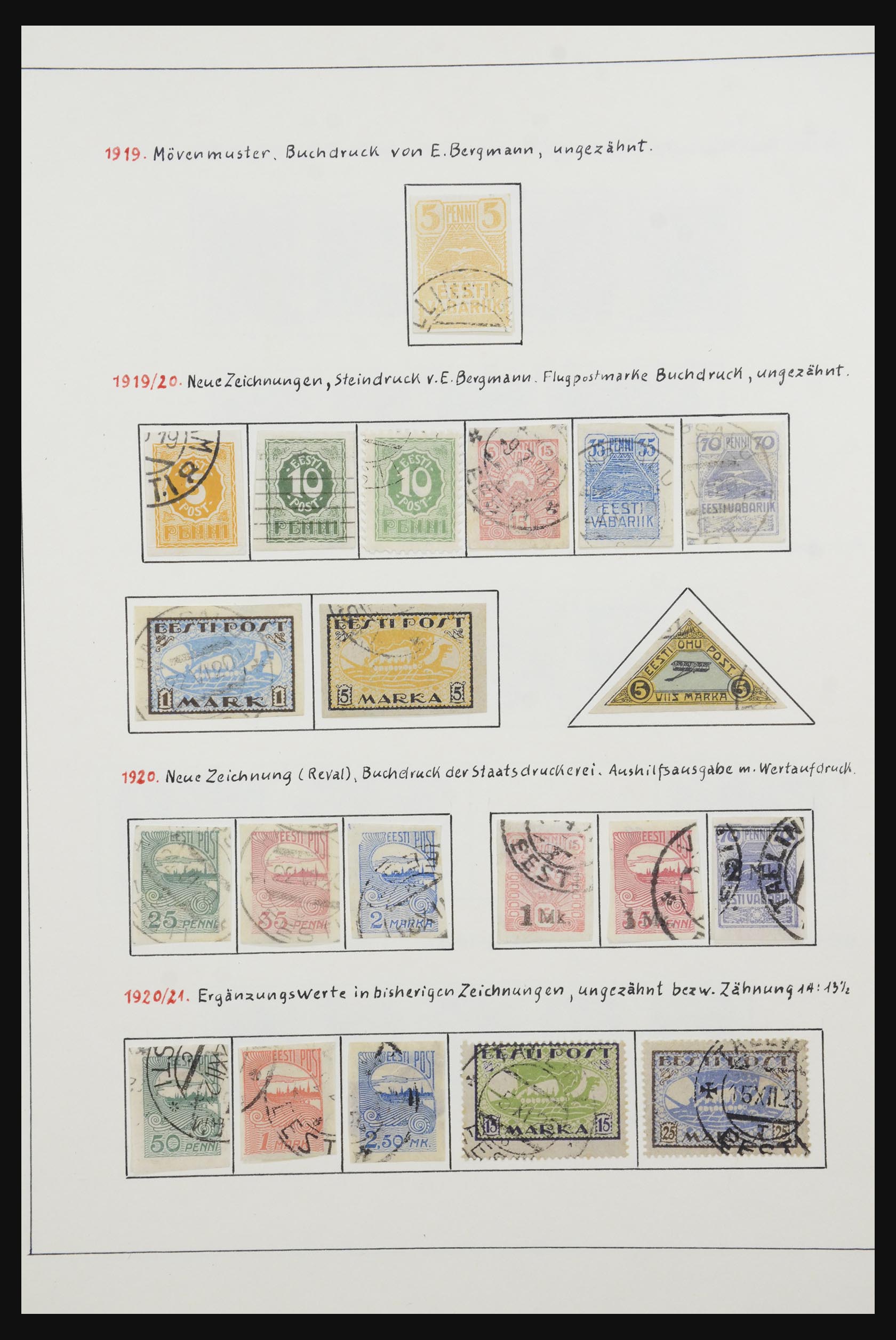 32207 002 - 32207 Estonia and Latvia 1918-1939.