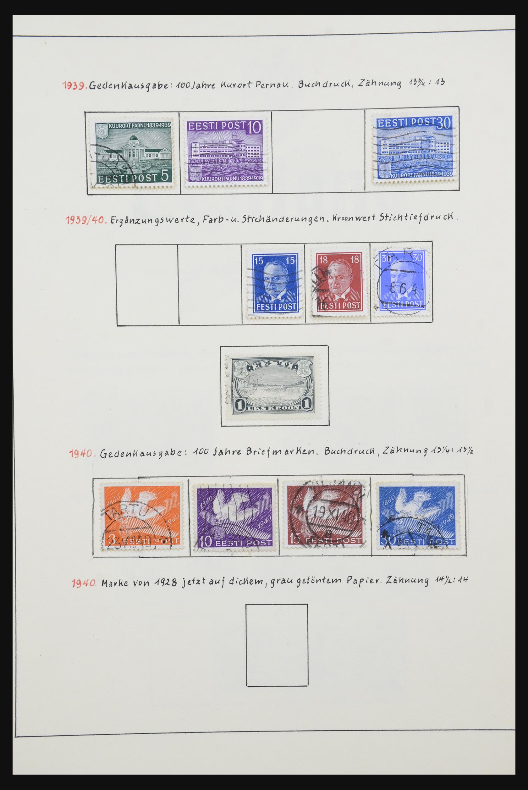 32207 006 - 32207 Estonia and Latvia 1918-1939.