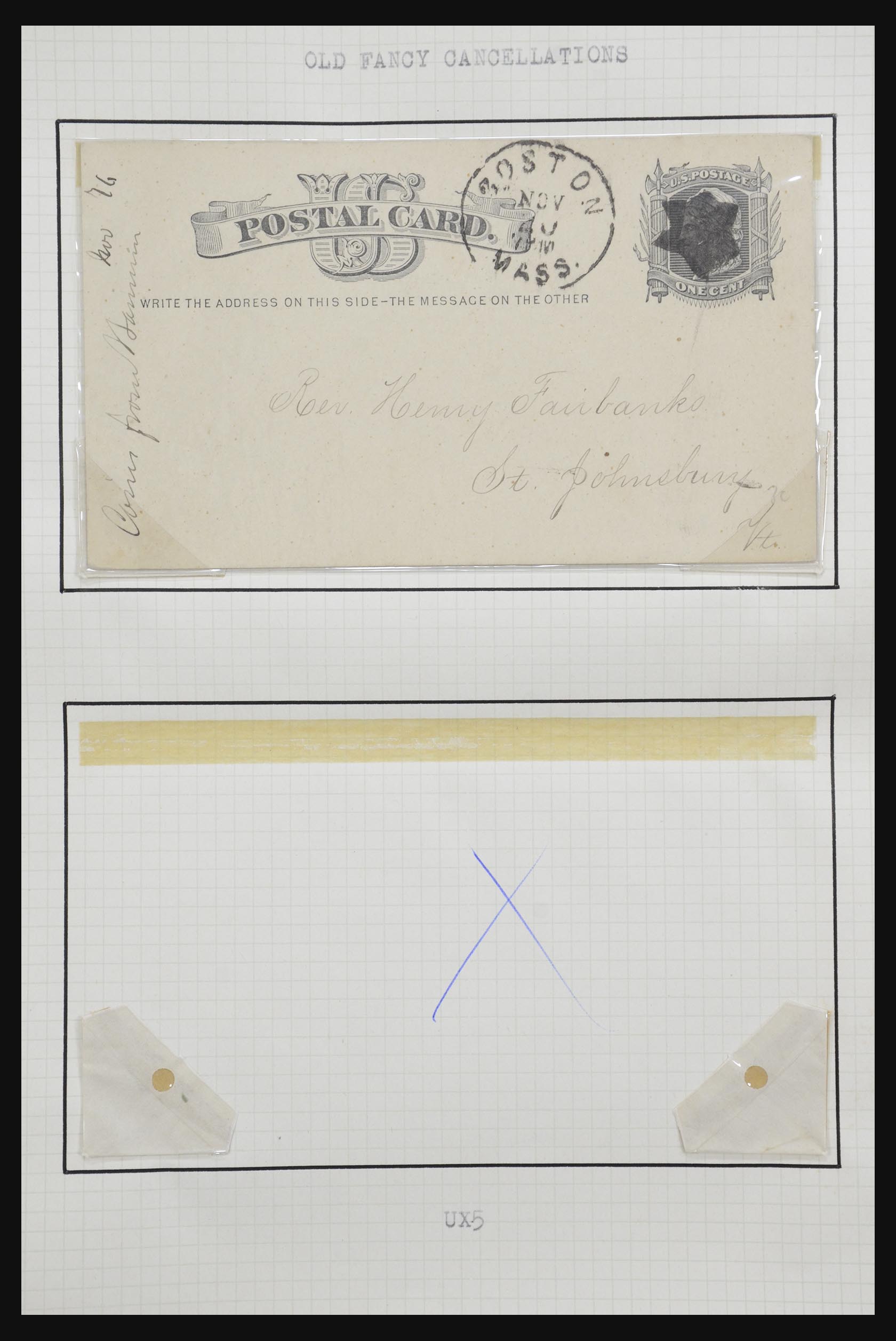 32209 006 - 32209 USA briefkaarten 1873-1950.