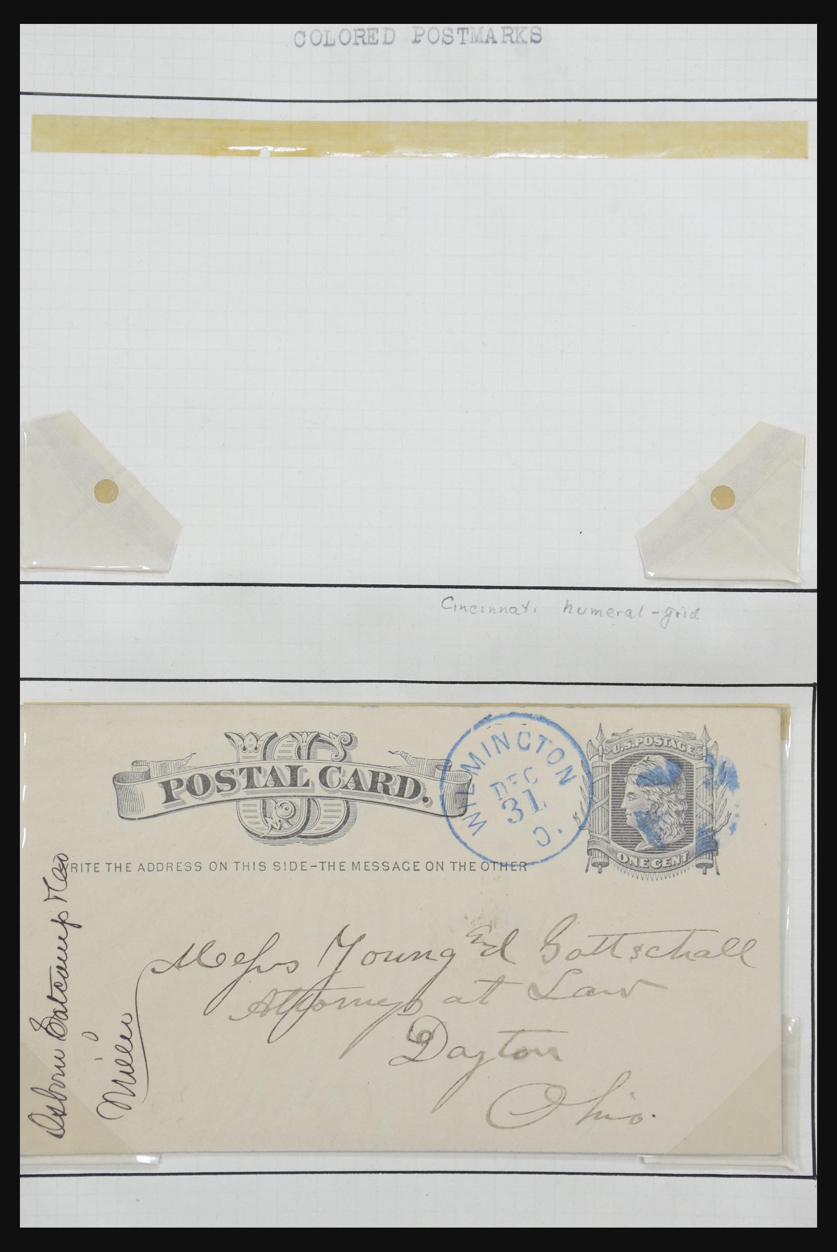 32209 011 - 32209 USA postal cards 1873-1950.