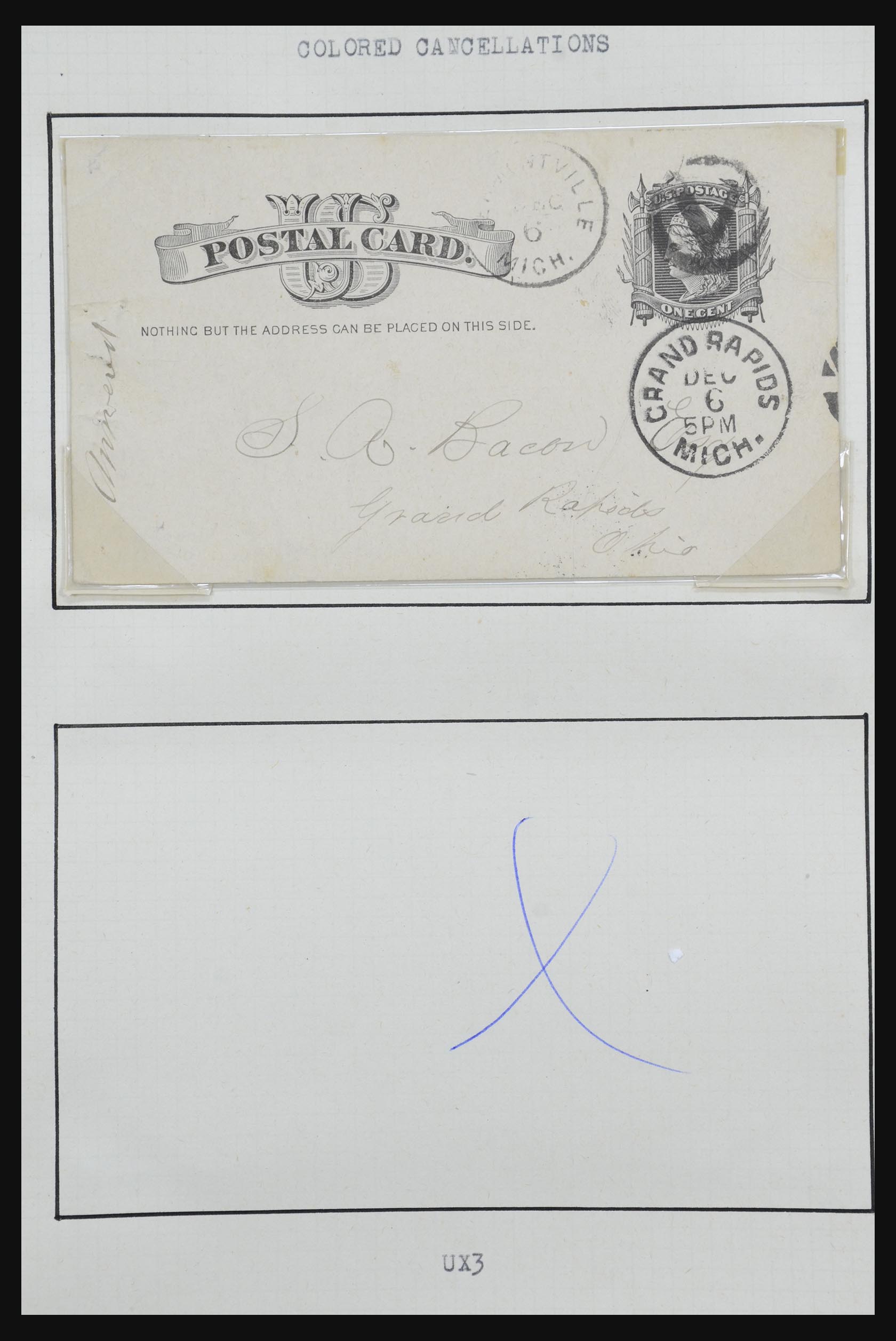 32209 026 - 32209 USA briefkaarten 1873-1950.