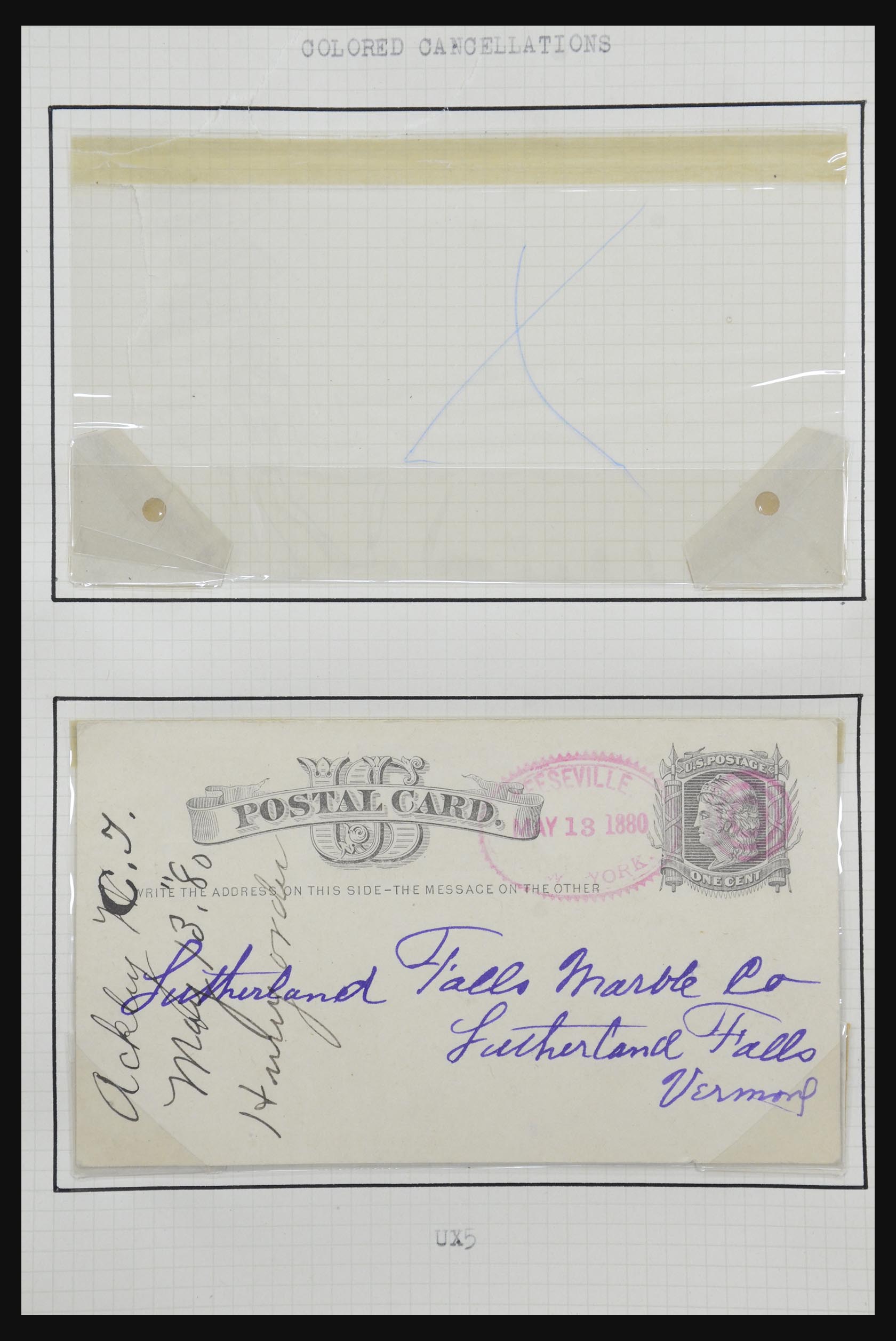 32209 027 - 32209 USA briefkaarten 1873-1950.