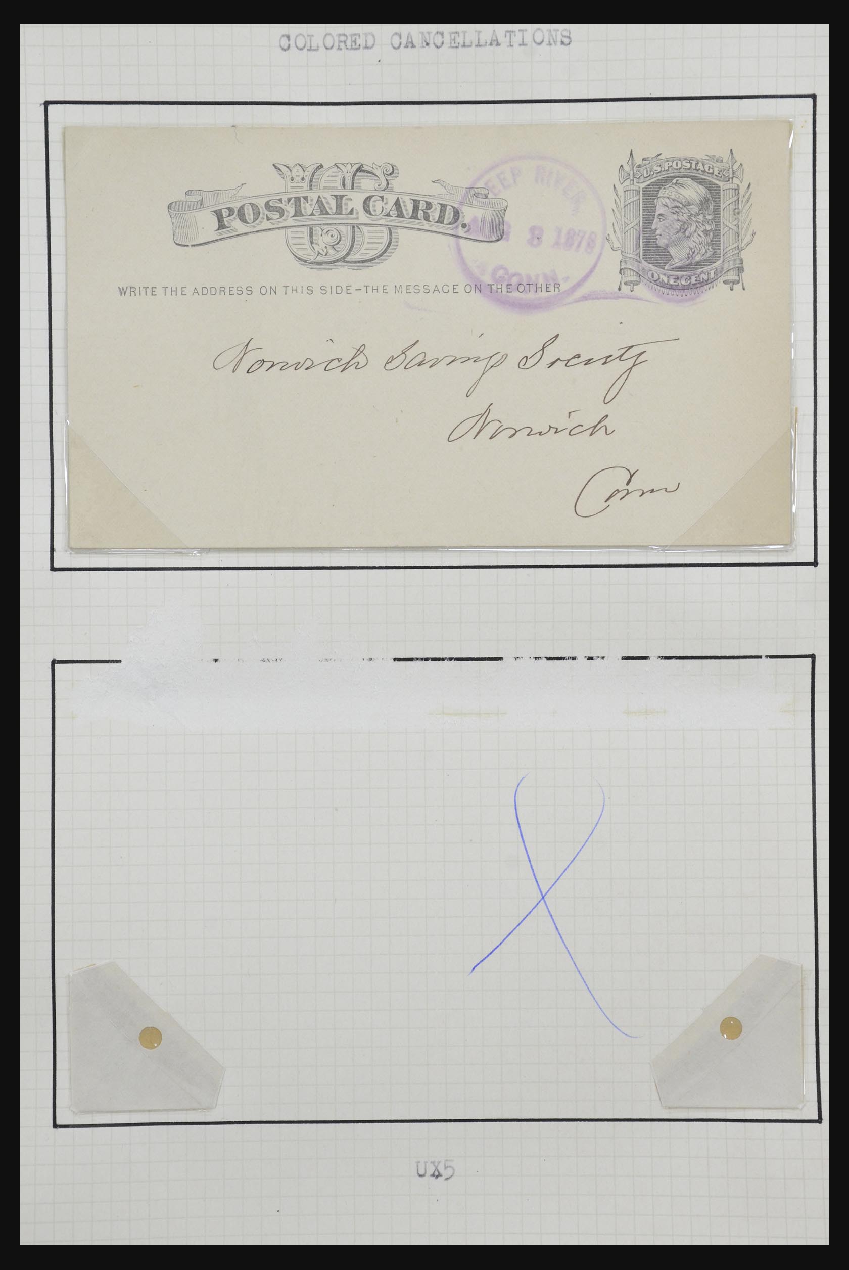 32209 029 - 32209 USA postal cards 1873-1950.