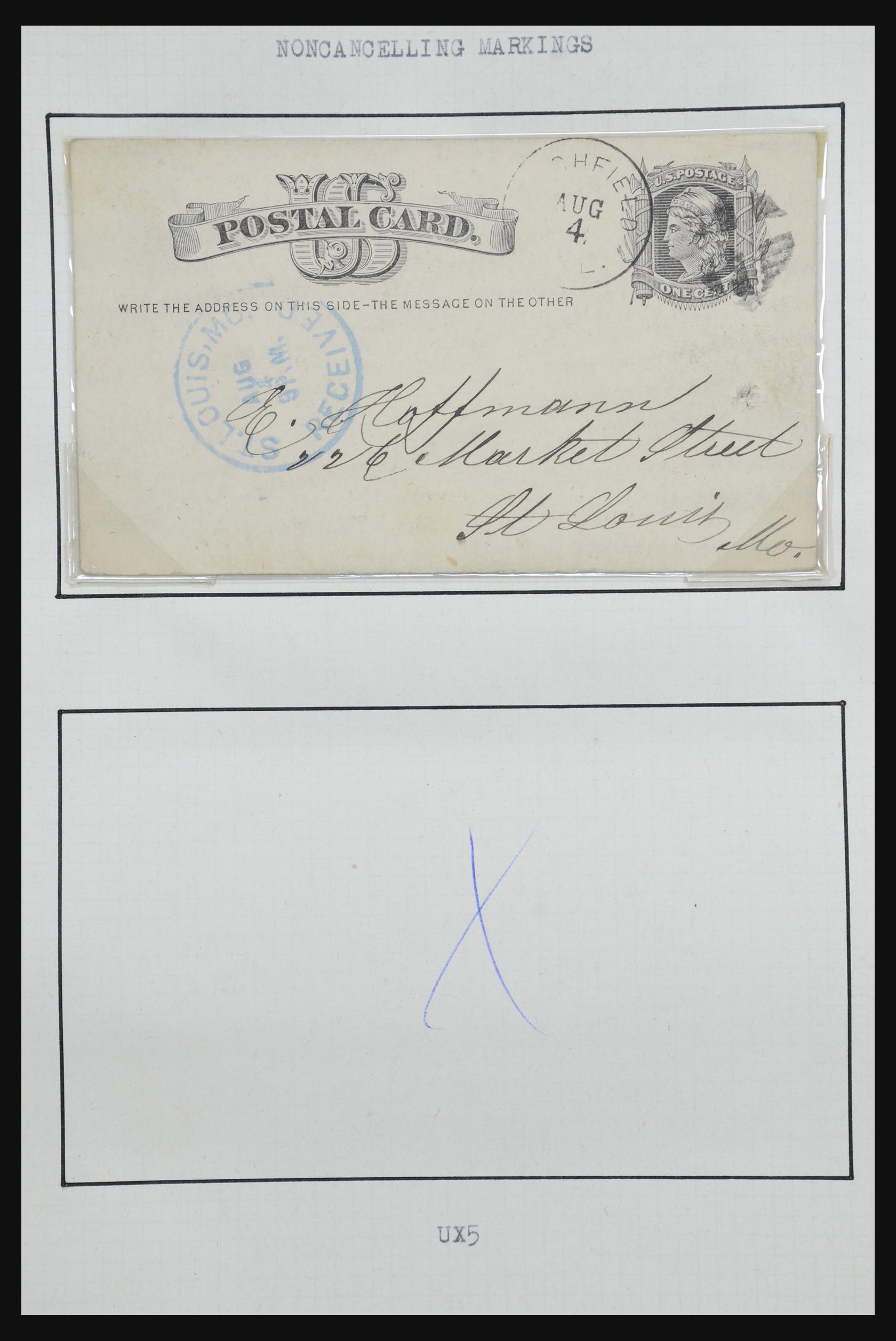 32209 046 - 32209 USA postal cards 1873-1950.