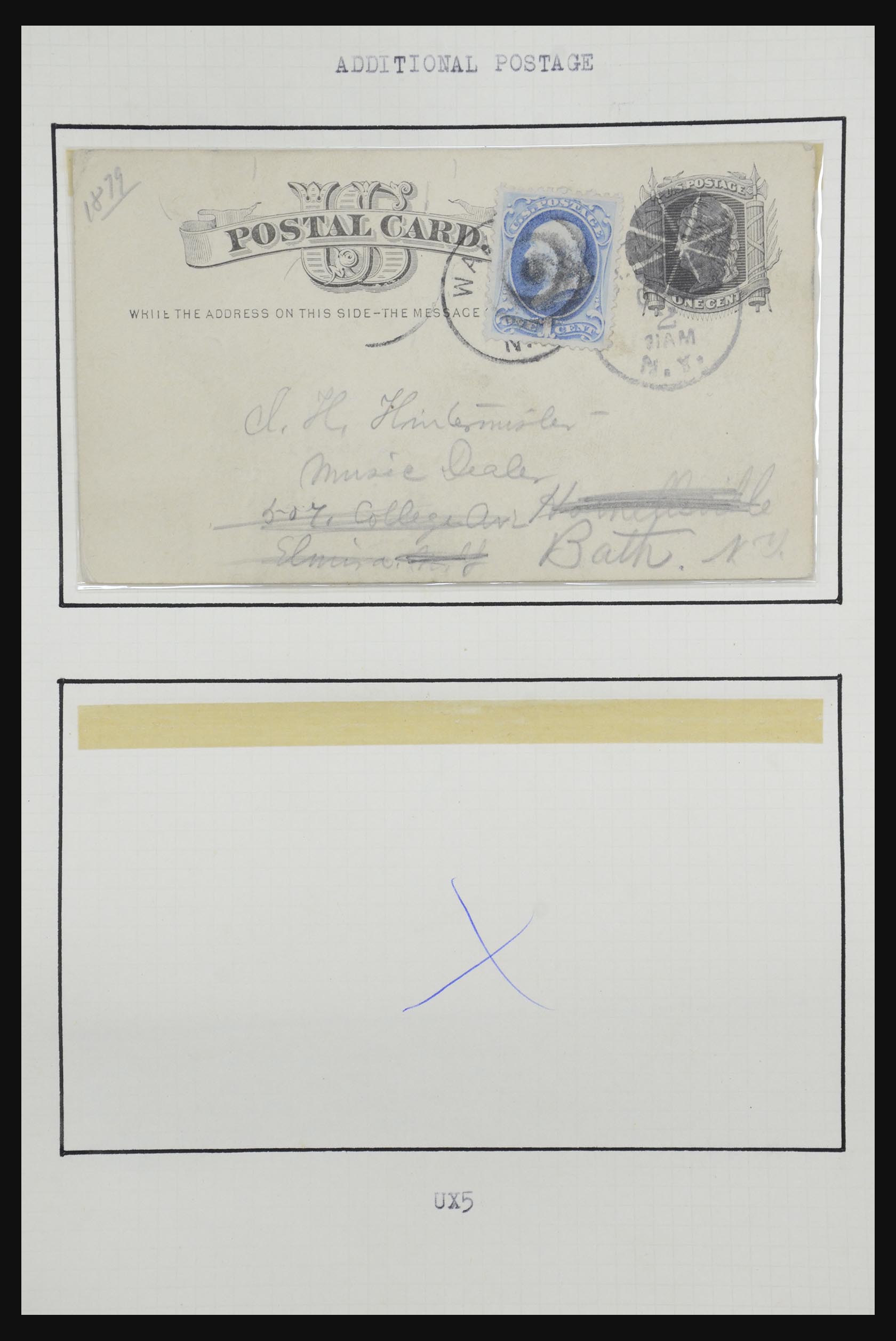 32209 048 - 32209 USA briefkaarten 1873-1950.