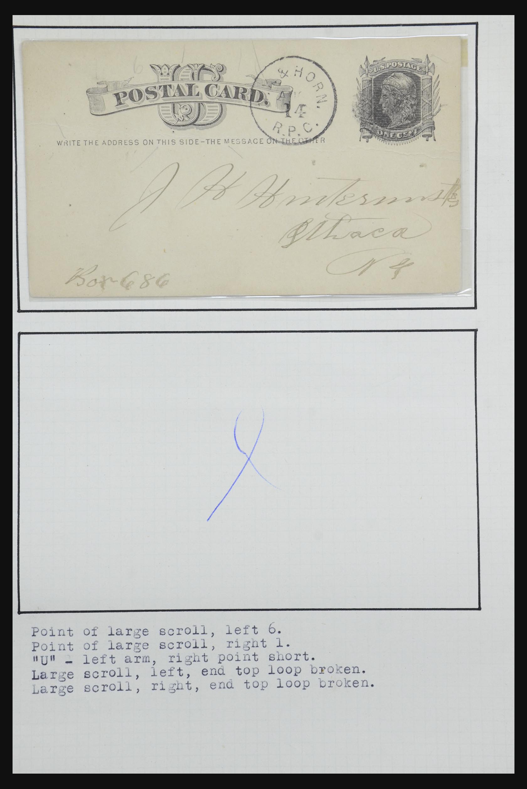 32209 049 - 32209 USA briefkaarten 1873-1950.