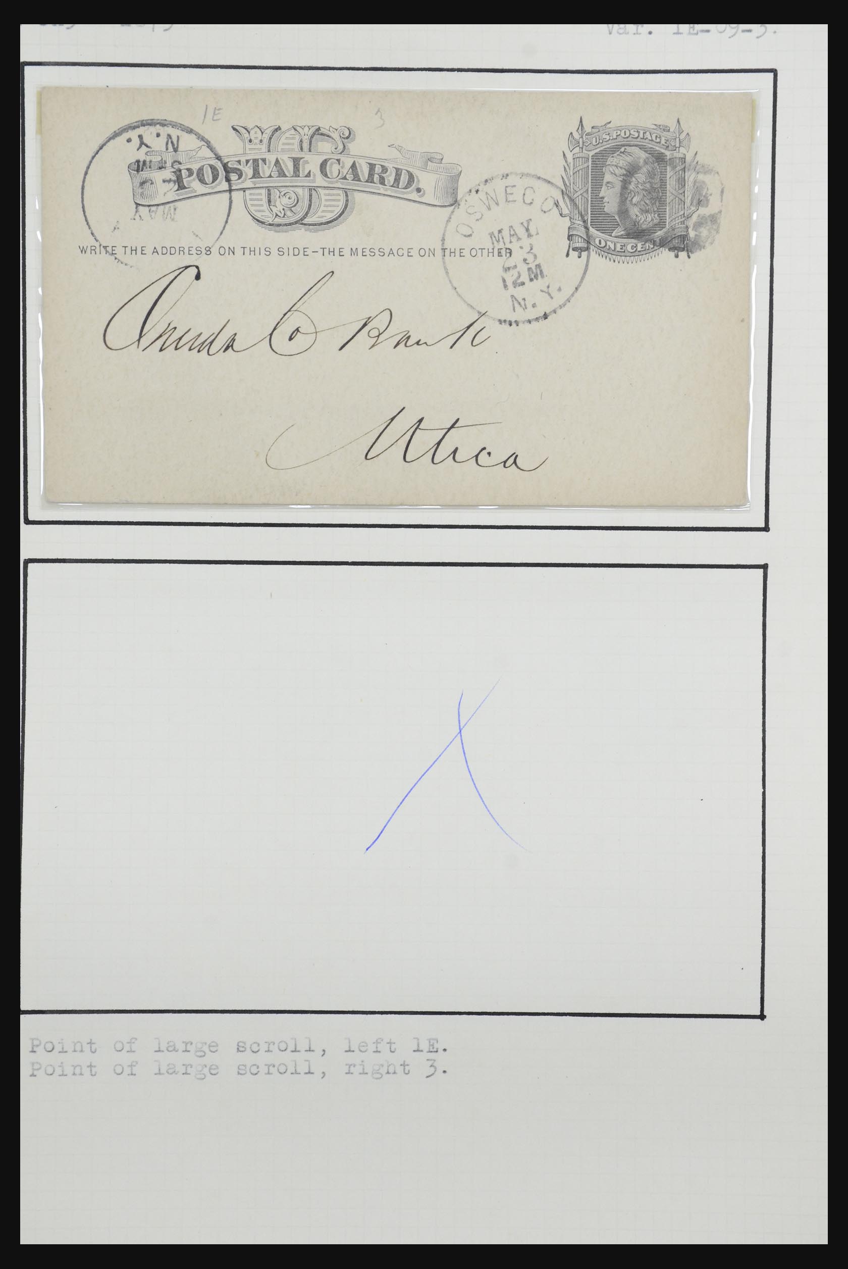 32209 059 - 32209 USA postal cards 1873-1950.