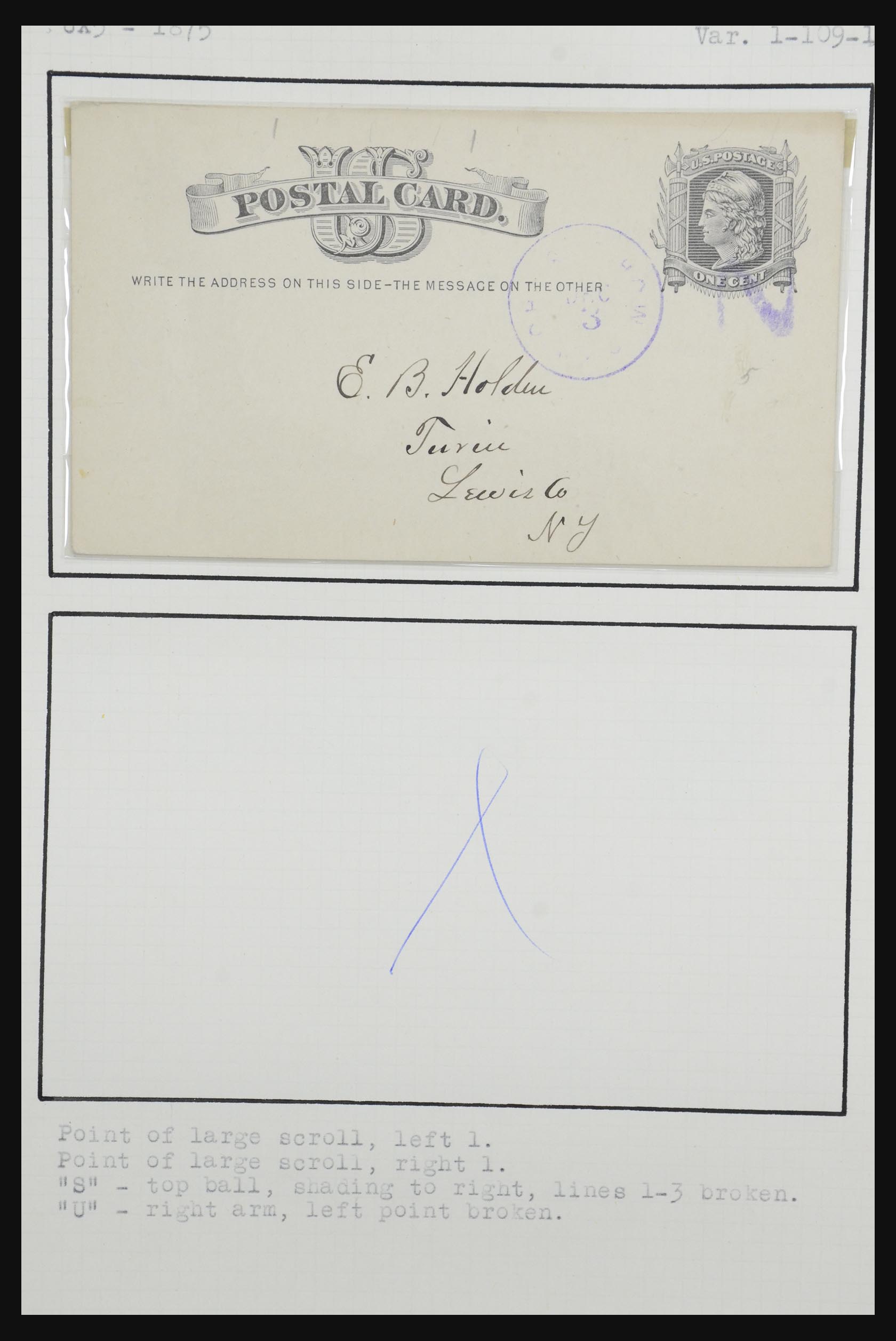 32209 073 - 32209 USA briefkaarten 1873-1950.