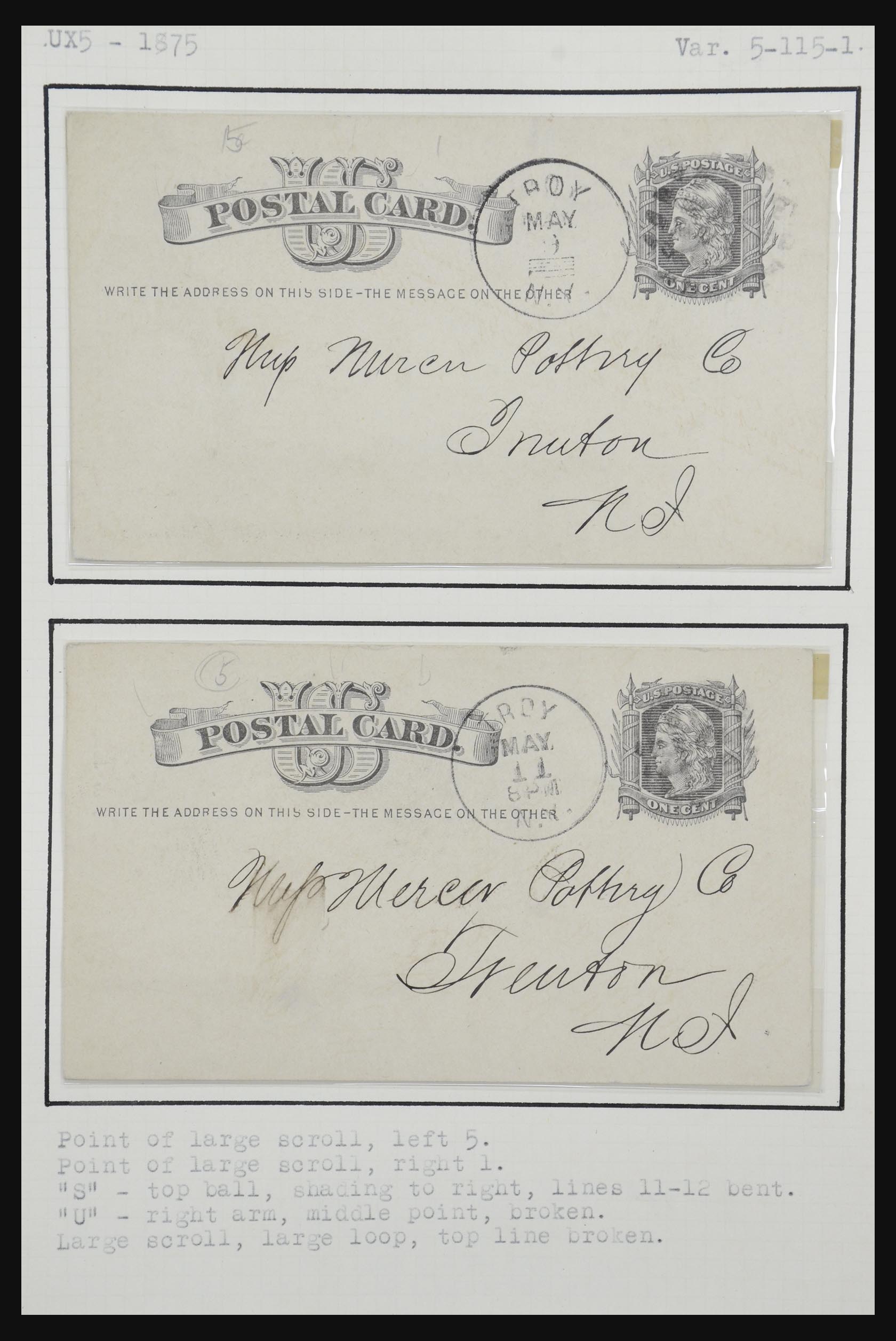 32209 080 - 32209 USA postal cards 1873-1950.
