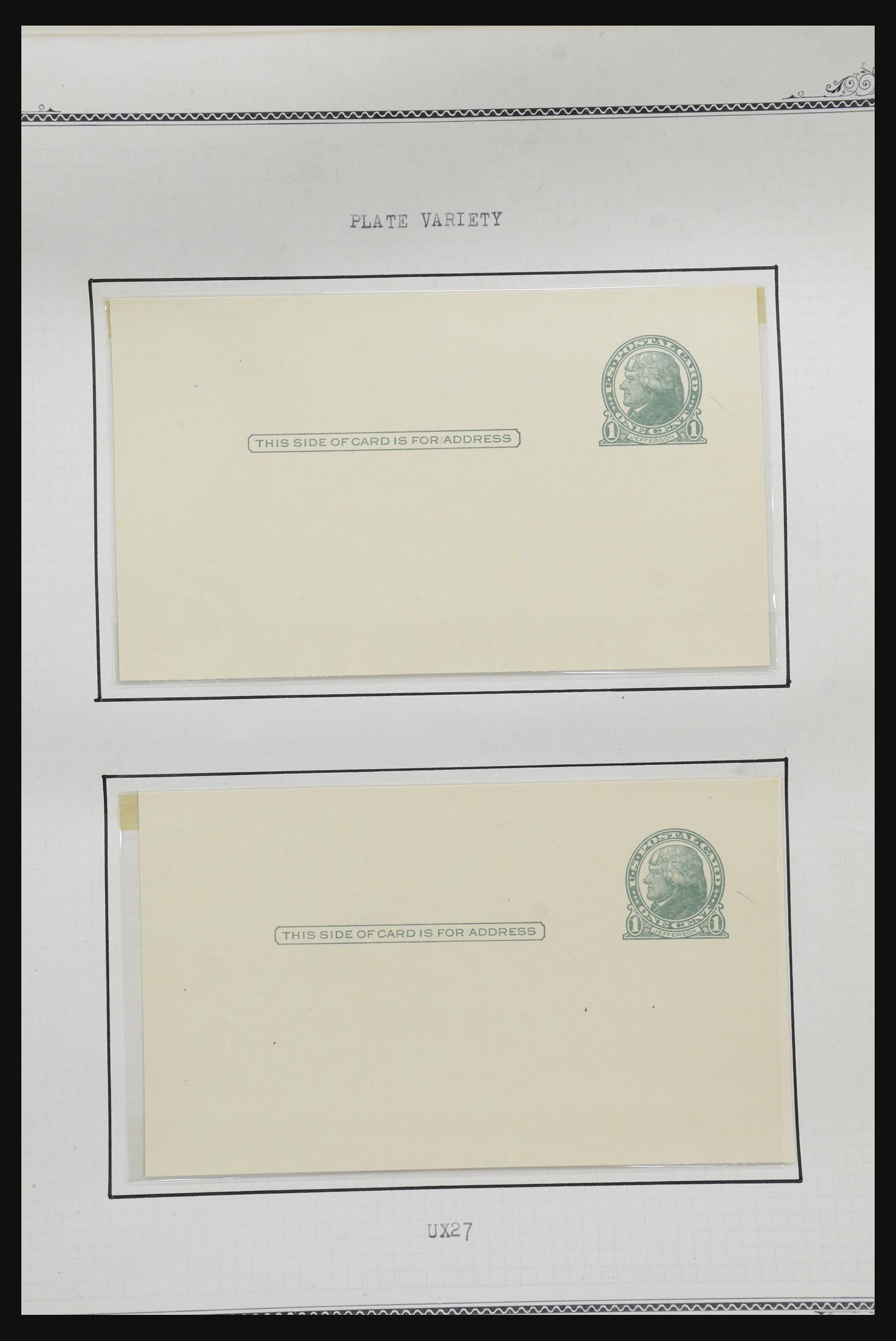 32209 543 - 32209 USA postal cards 1873-1950.