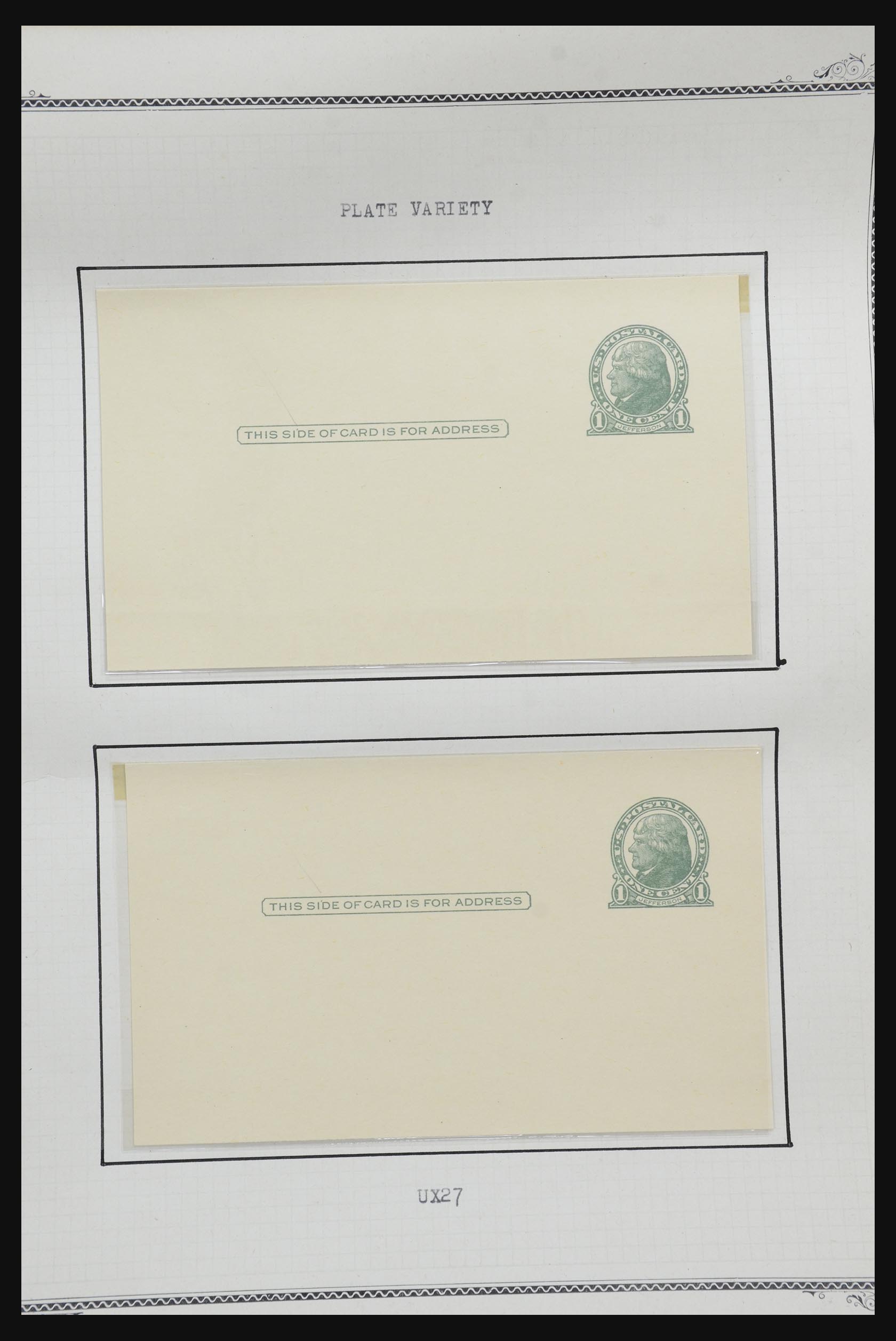 32209 545 - 32209 USA postal cards 1873-1950.