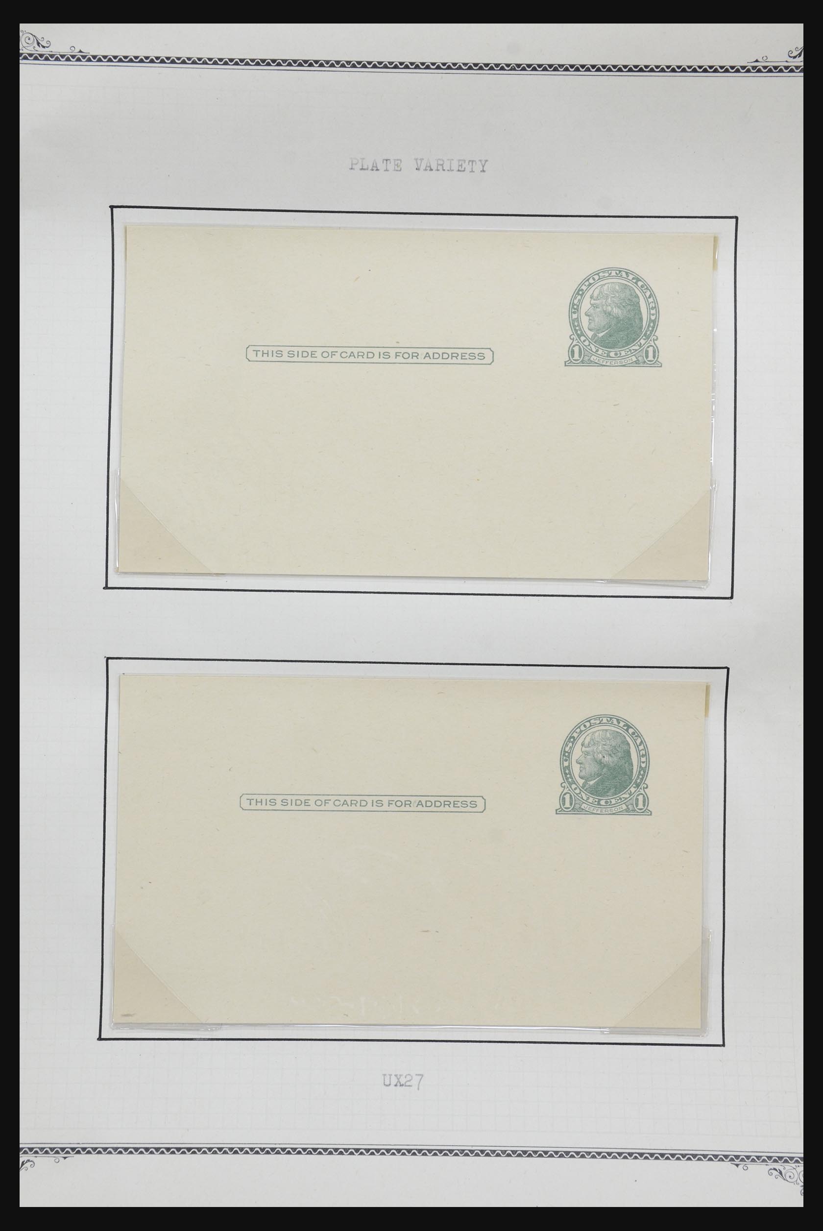 32209 549 - 32209 USA postal cards 1873-1950.