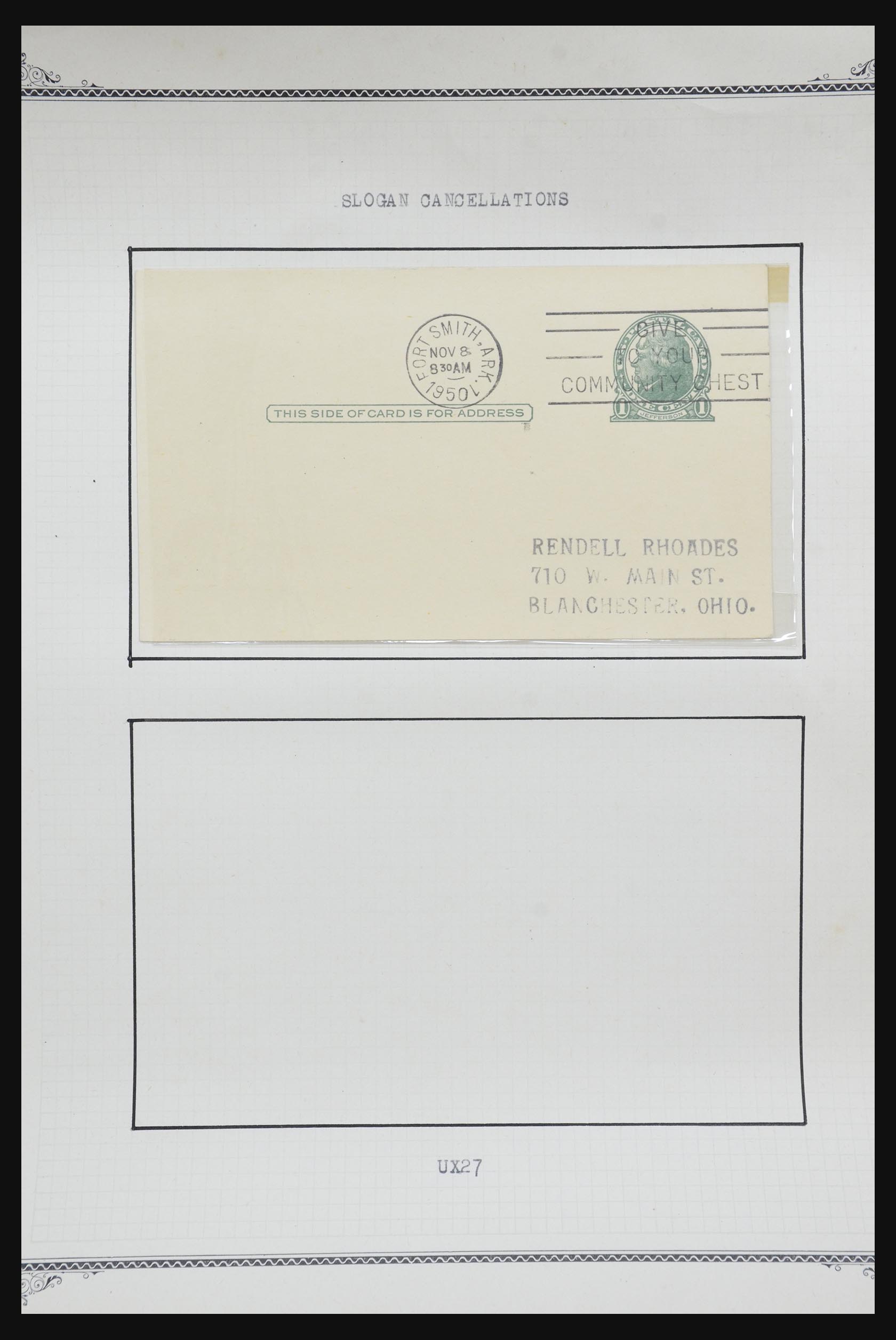 32209 557 - 32209 USA briefkaarten 1873-1950.