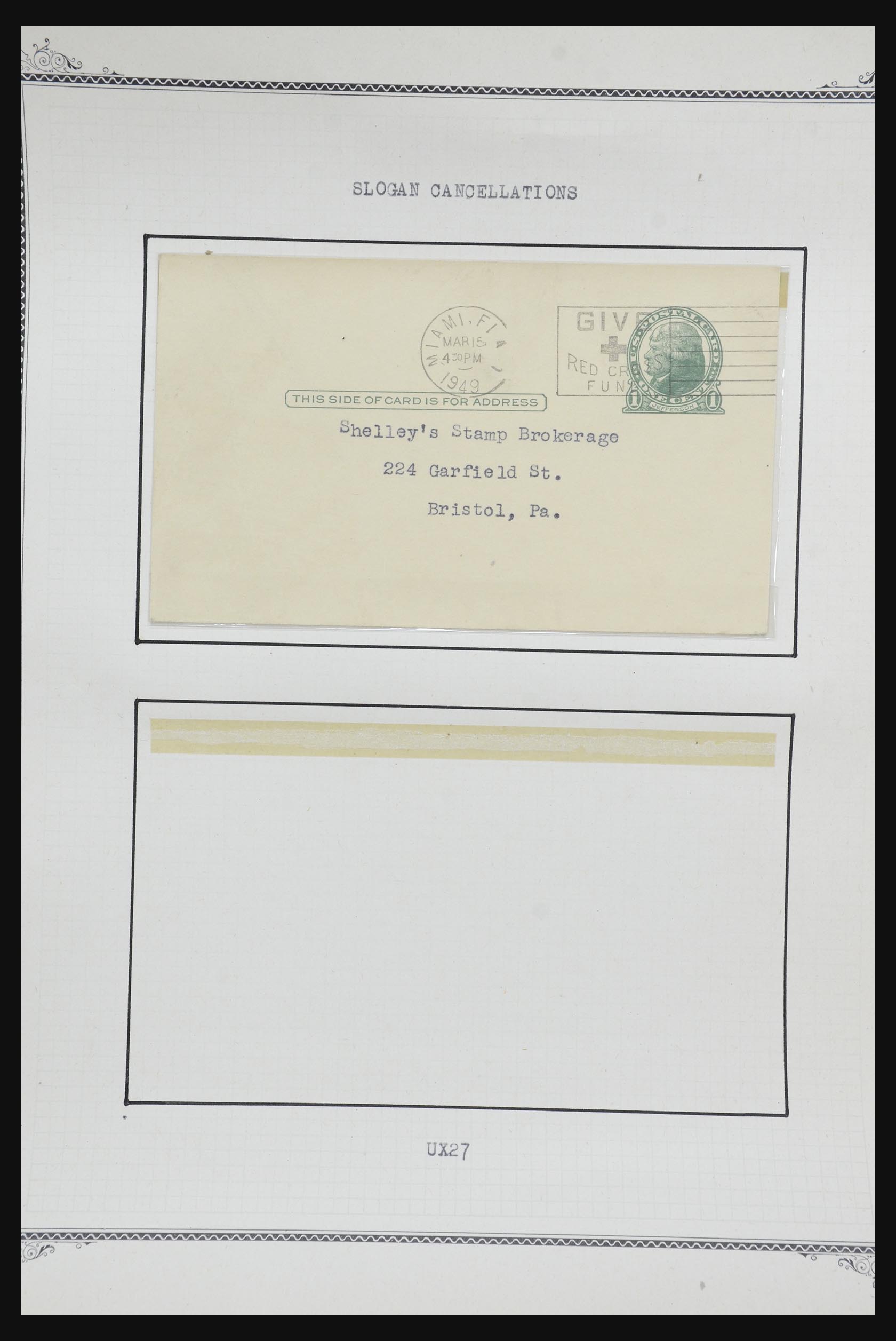 32209 572 - 32209 USA briefkaarten 1873-1950.