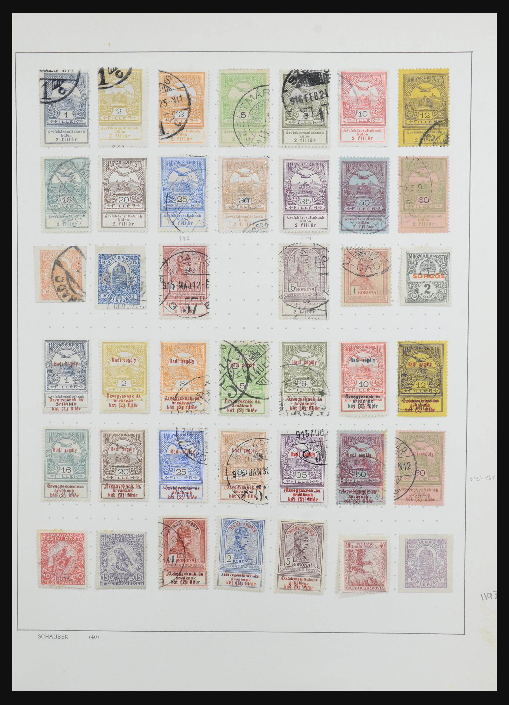 32211 002 - 32211 Hungary 1871-1970.