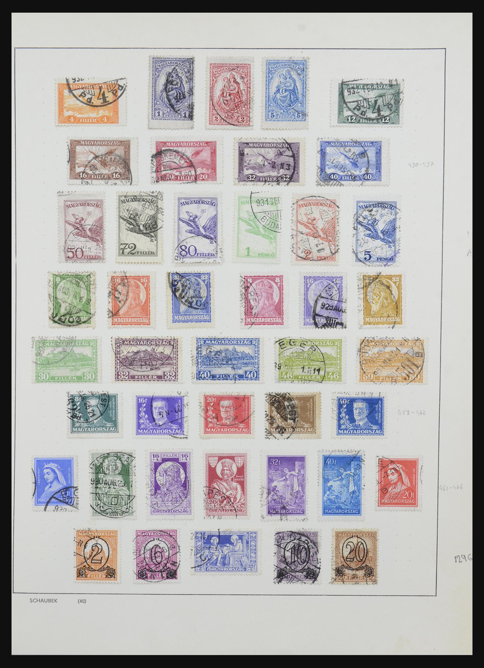 32211 009 - 32211 Hungary 1871-1970.