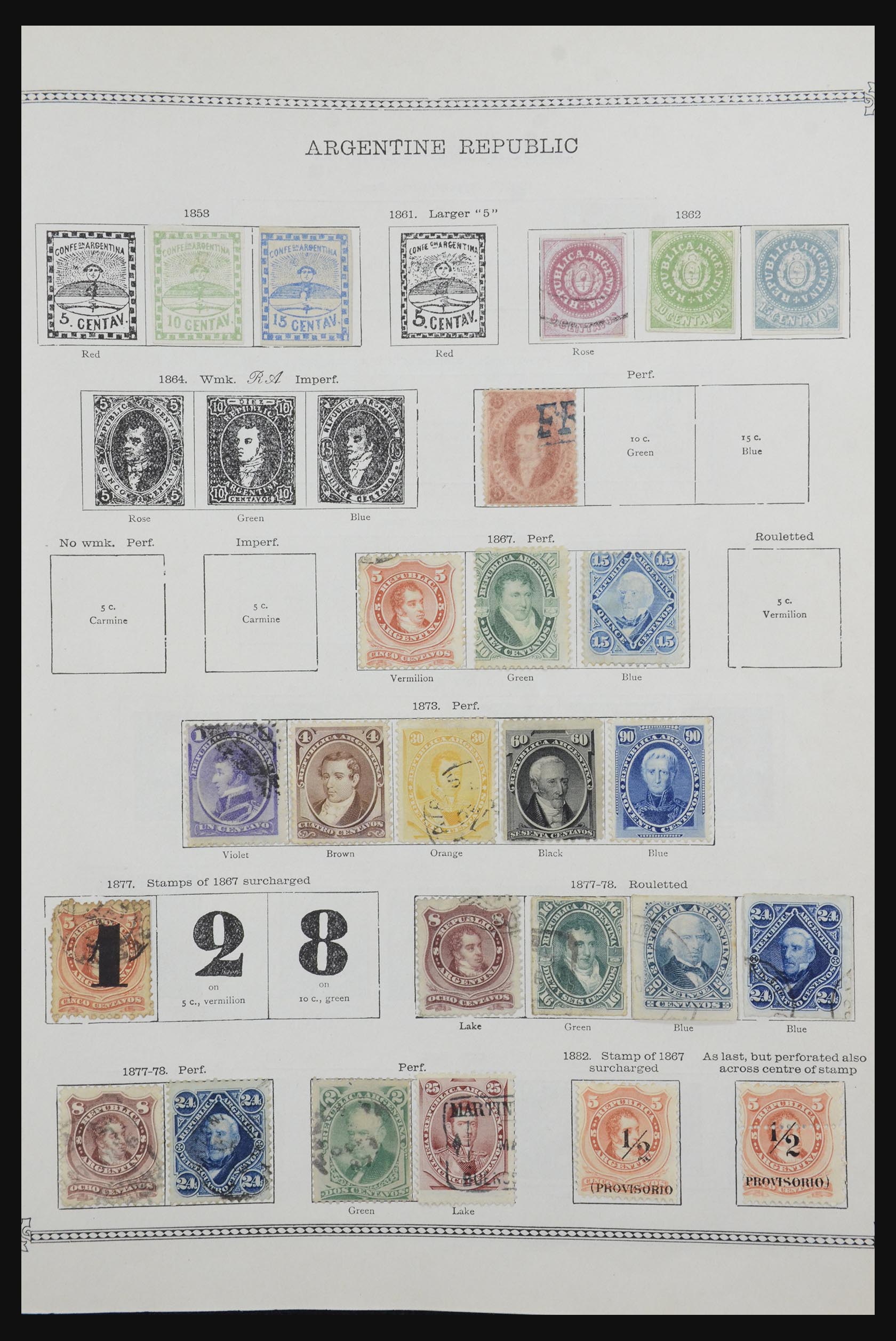 32218 006 - 32218 Wereldverzameling 1849-1914.